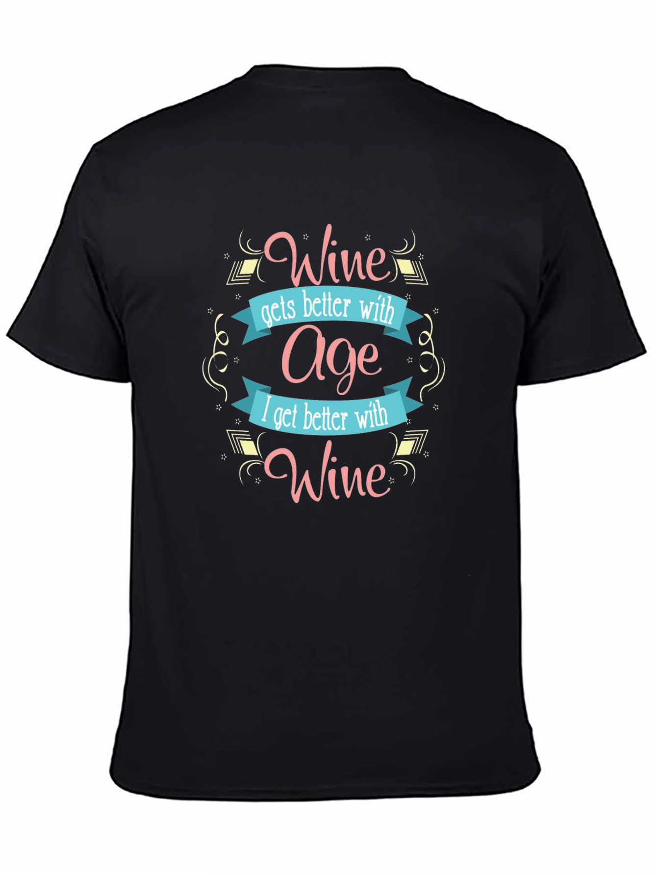 Wine Gets Better with Age Graphic Tee