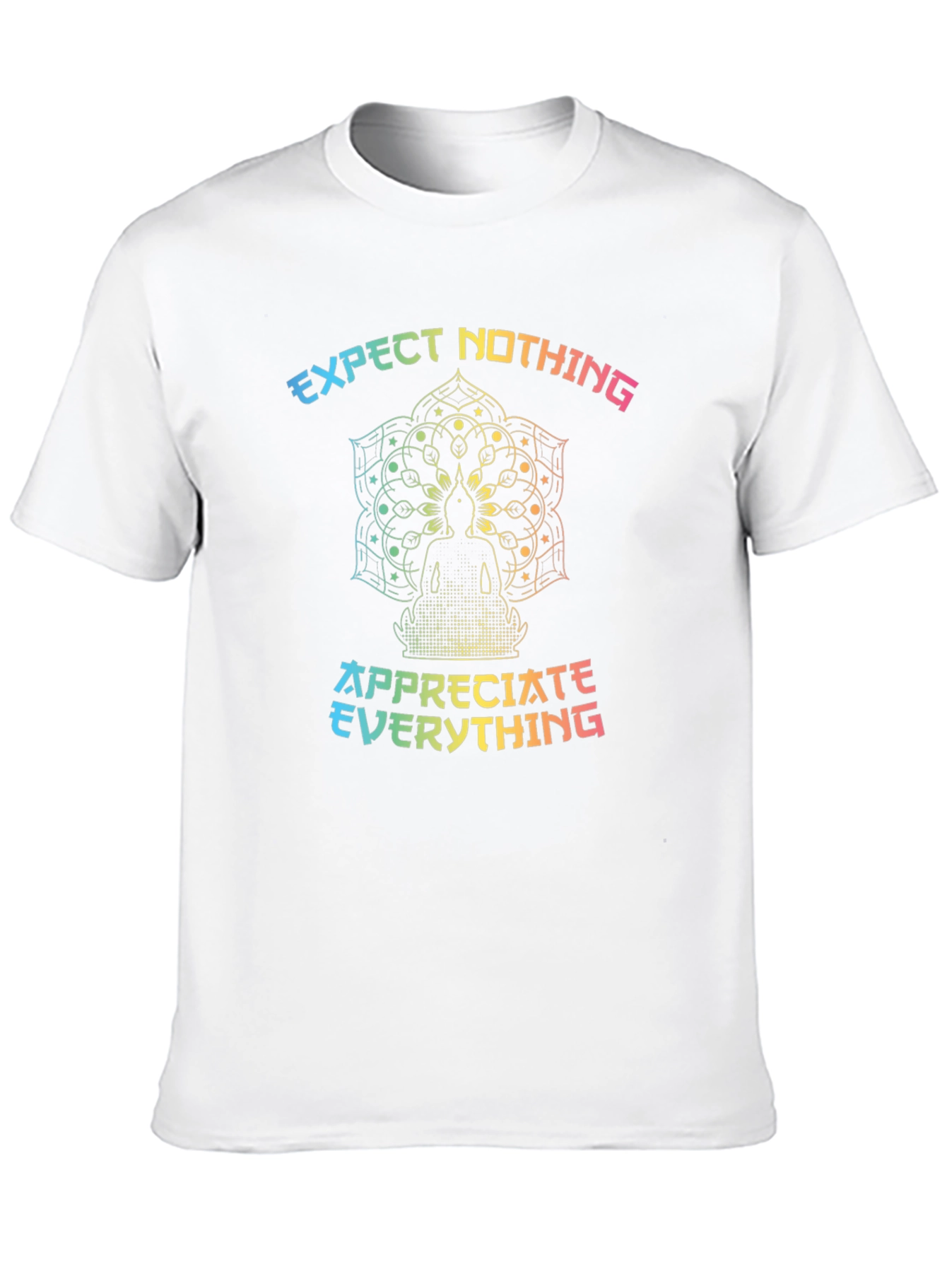 Expect Nothing Appreciate Everything Graphic Tee