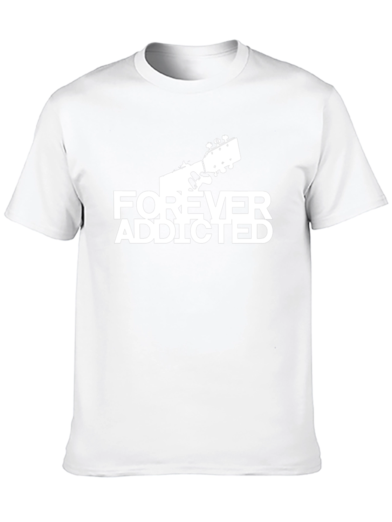 Forever Addicted Guitar T-Shirt