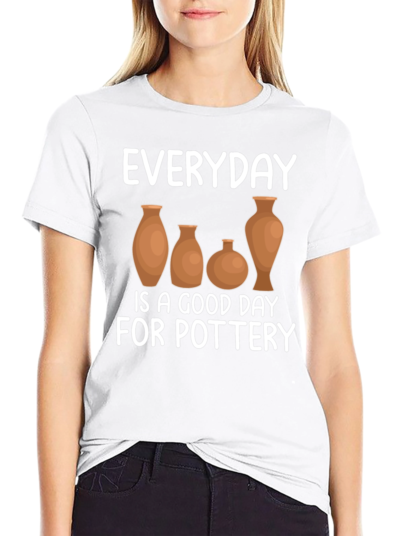 Everyday Pottery T-Shirt - Artsy Design