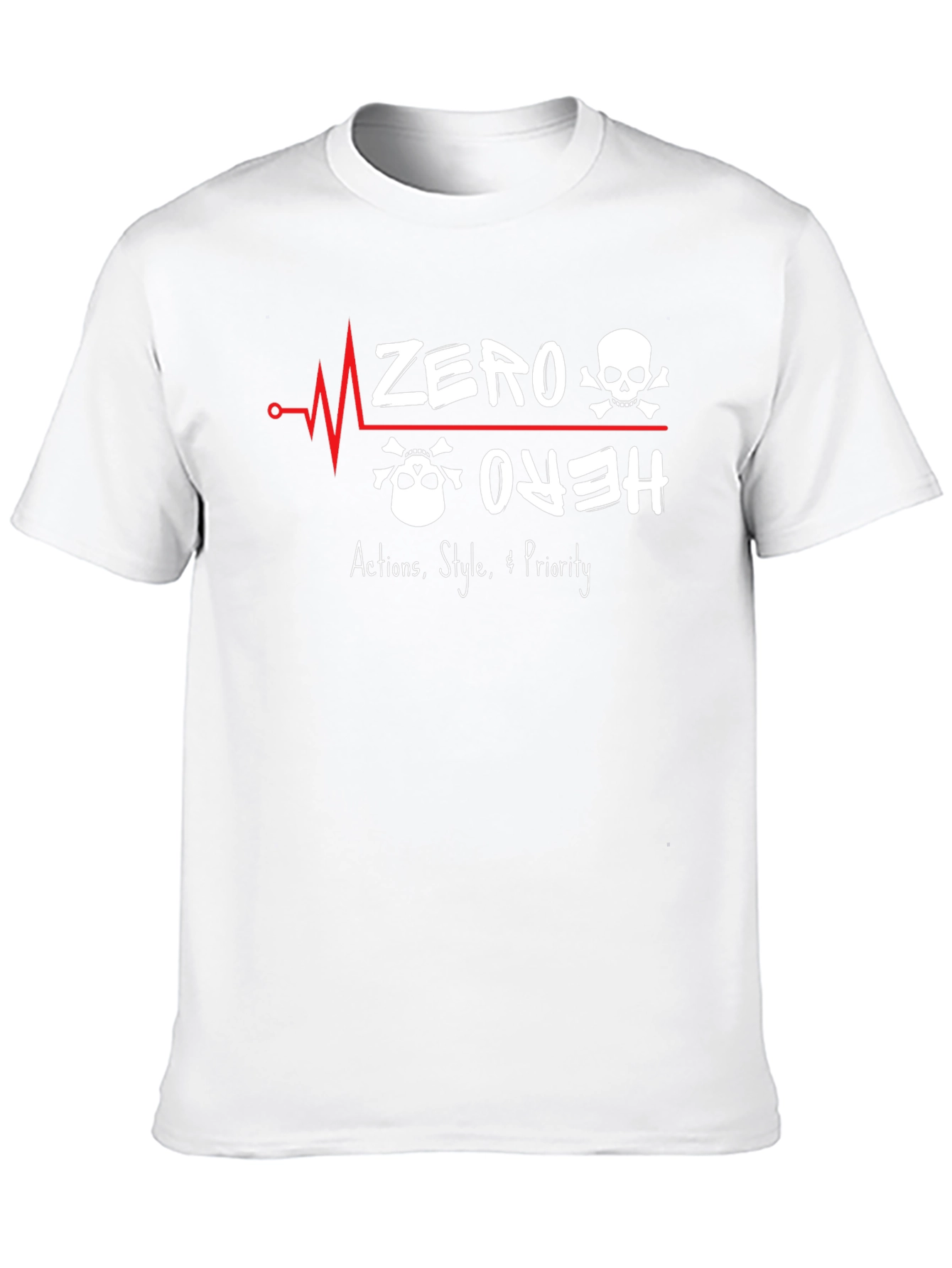 Zero Ouch Hero T-Shirt - Funny Graphic Tee
