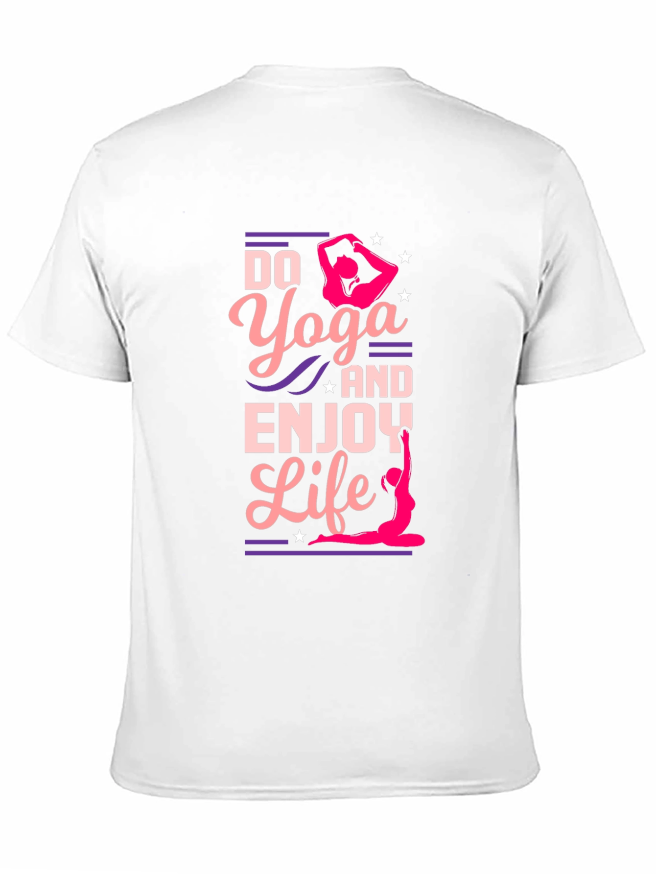 Yoga Life Black Graphic Tee