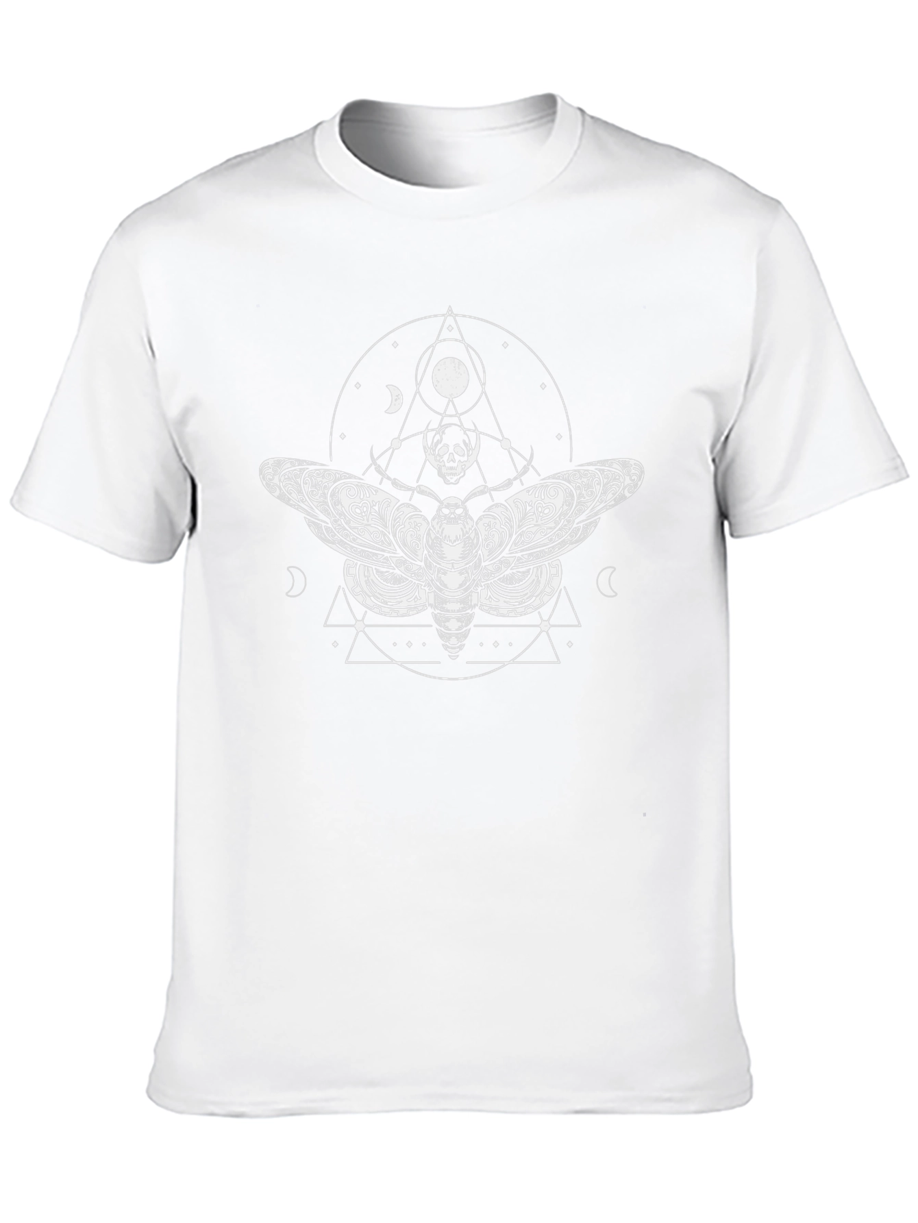 Moth & Skull Graphic Tee