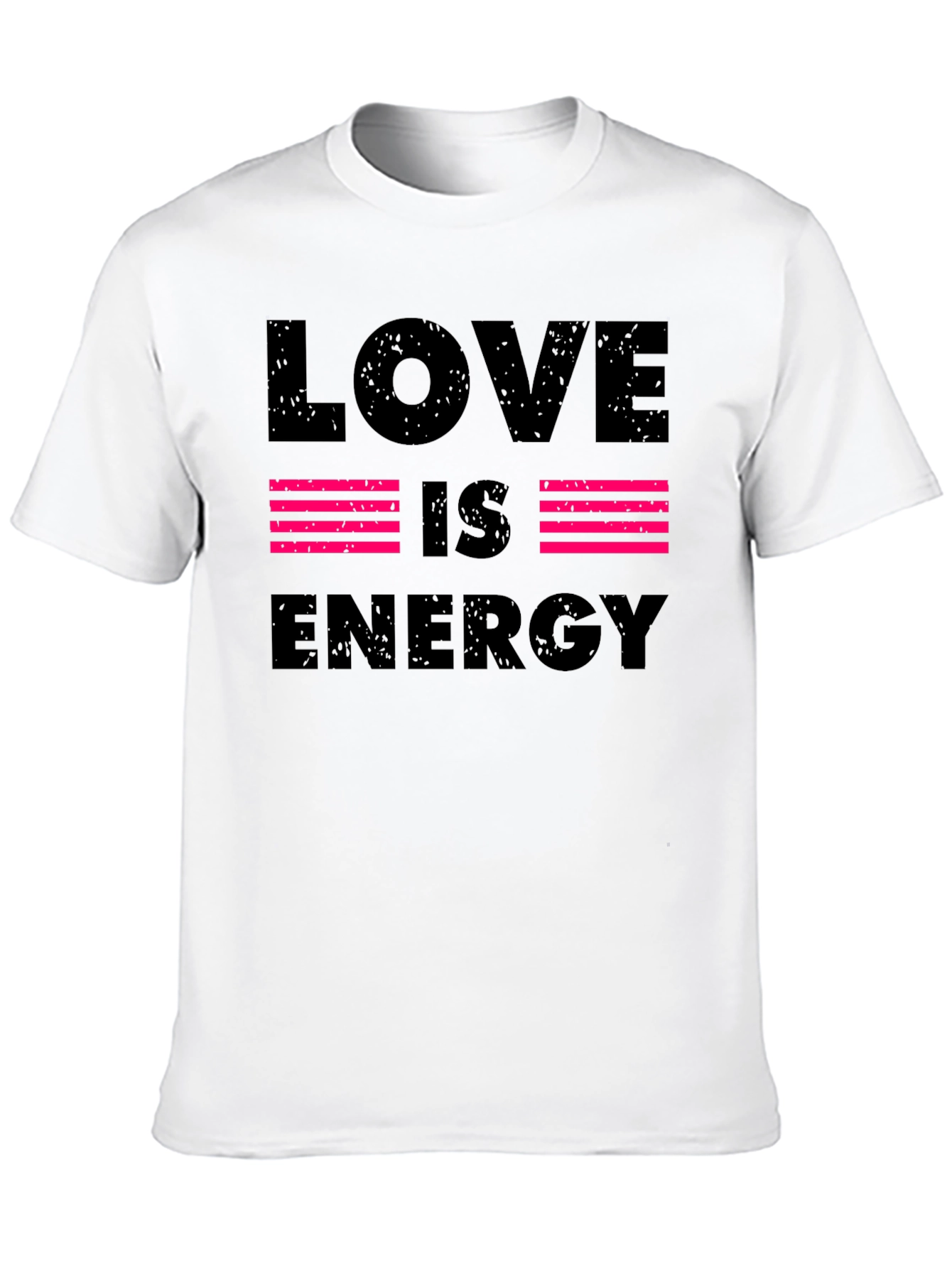 Love Is Energy Graphic Print T-Shirt