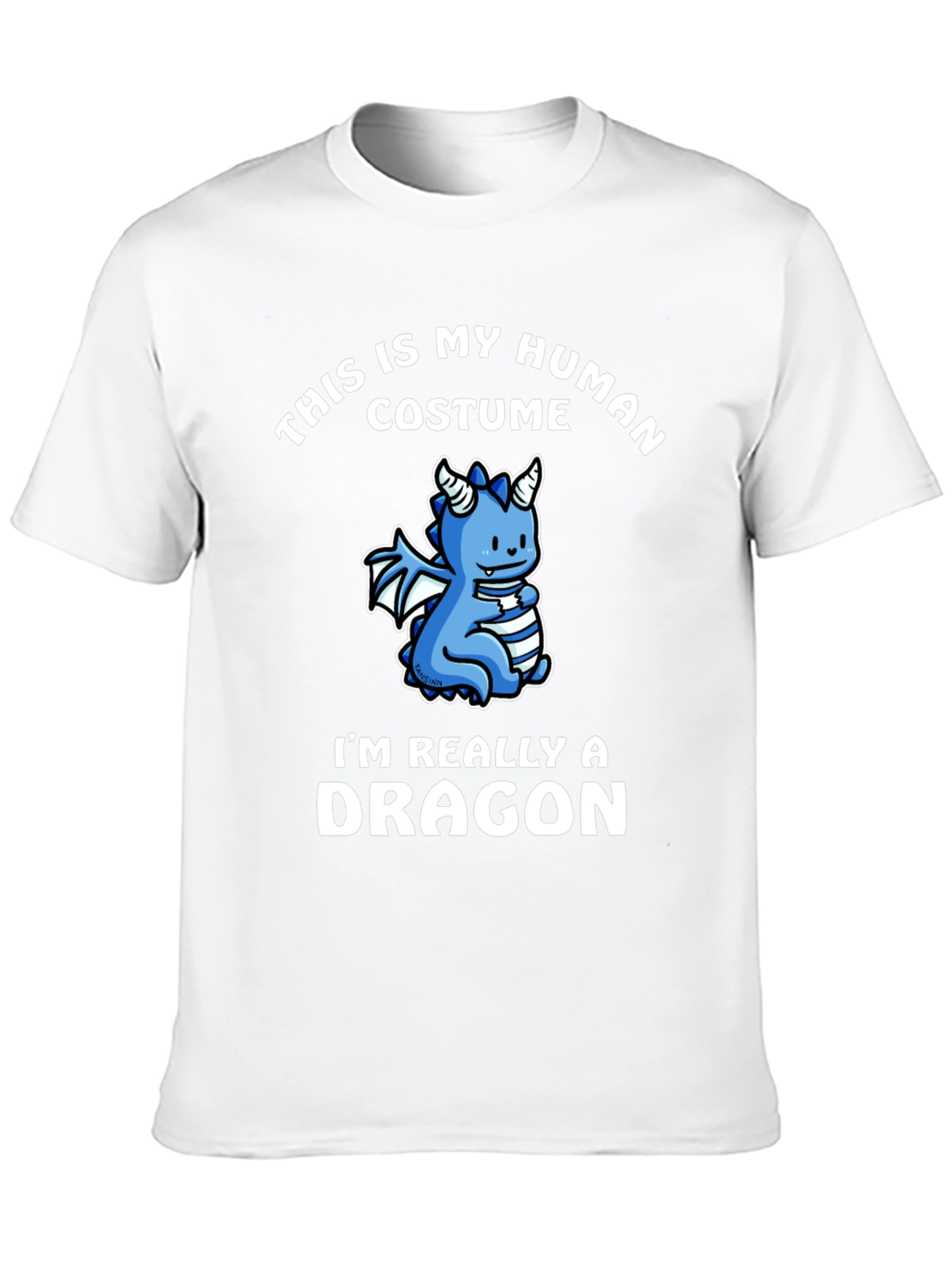 Funny Dragon Costume Graphic T-Shirt