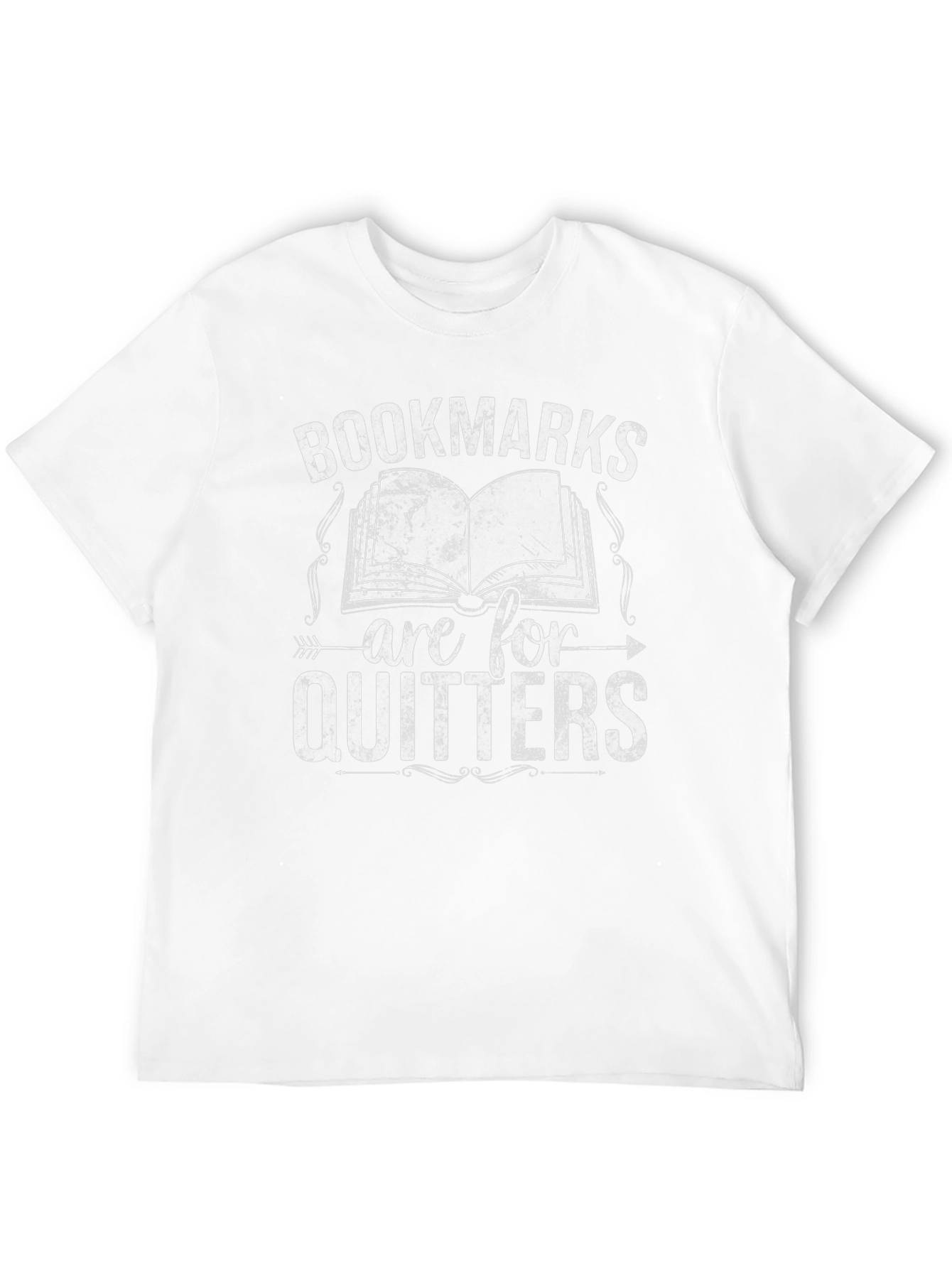 Bookmarks Are For Quitters Graphic Tee