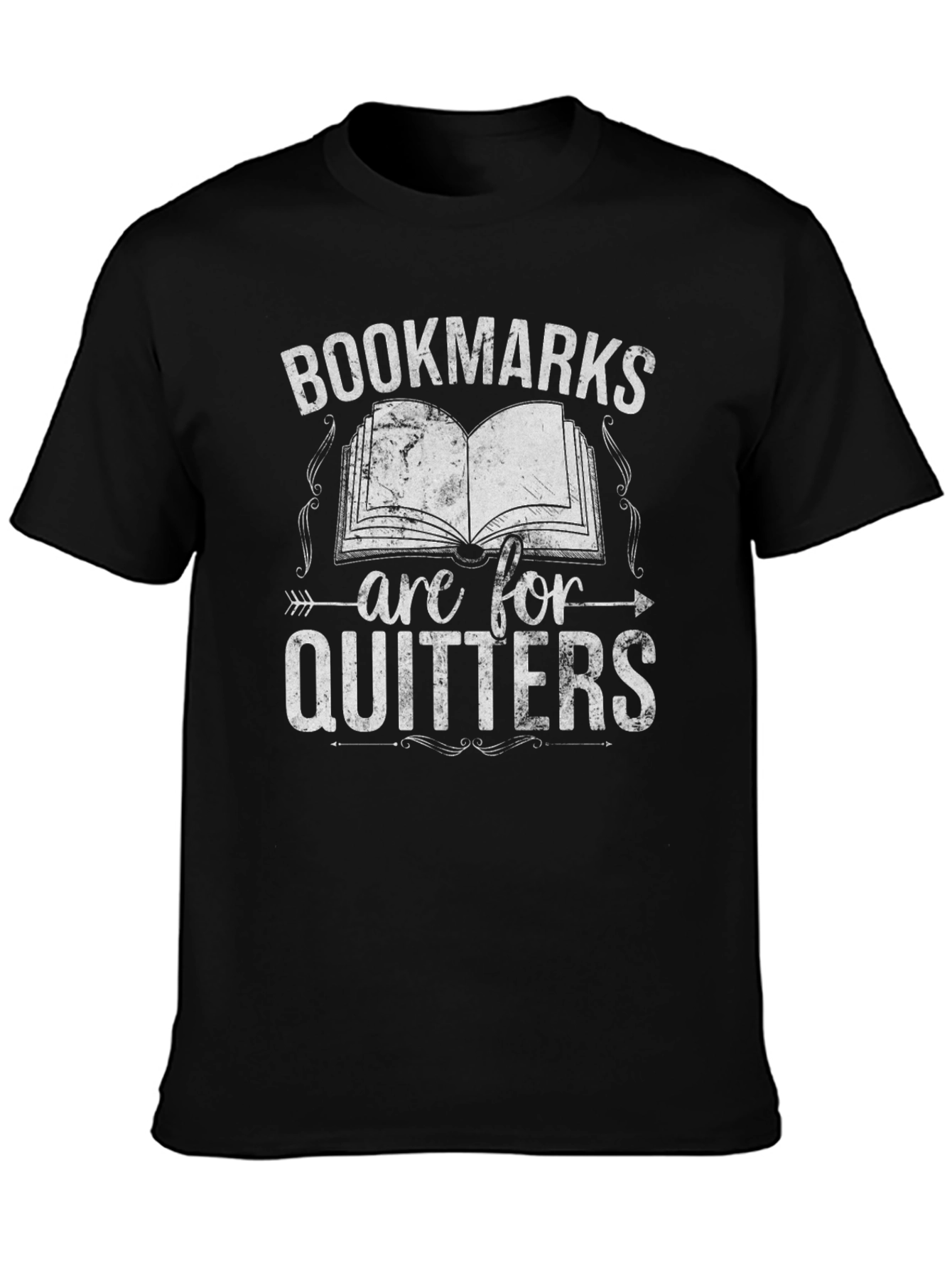 Bookmarks Are For Quitters Graphic Tee