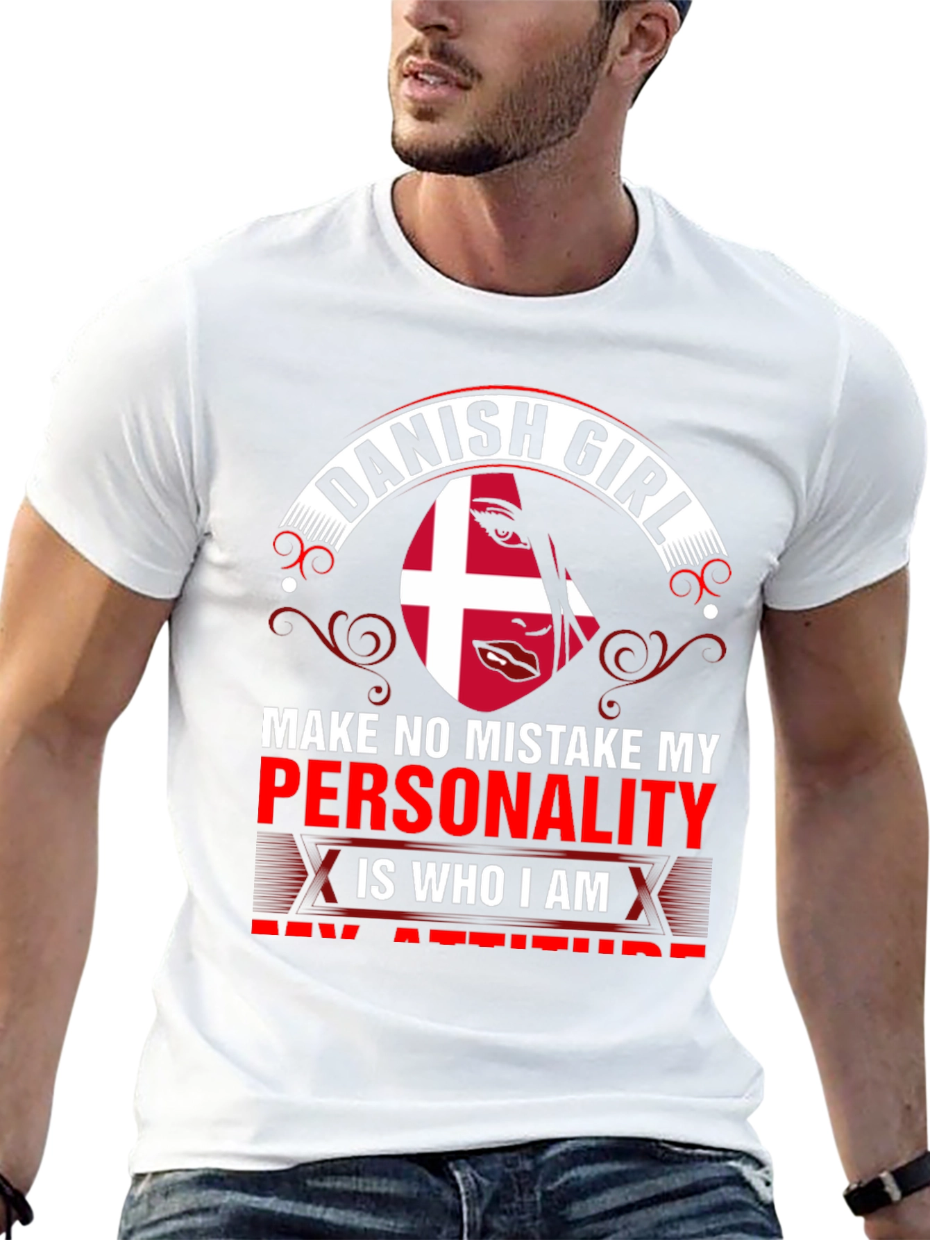 Danish Girl T-Shirt - Personality is Who I Am