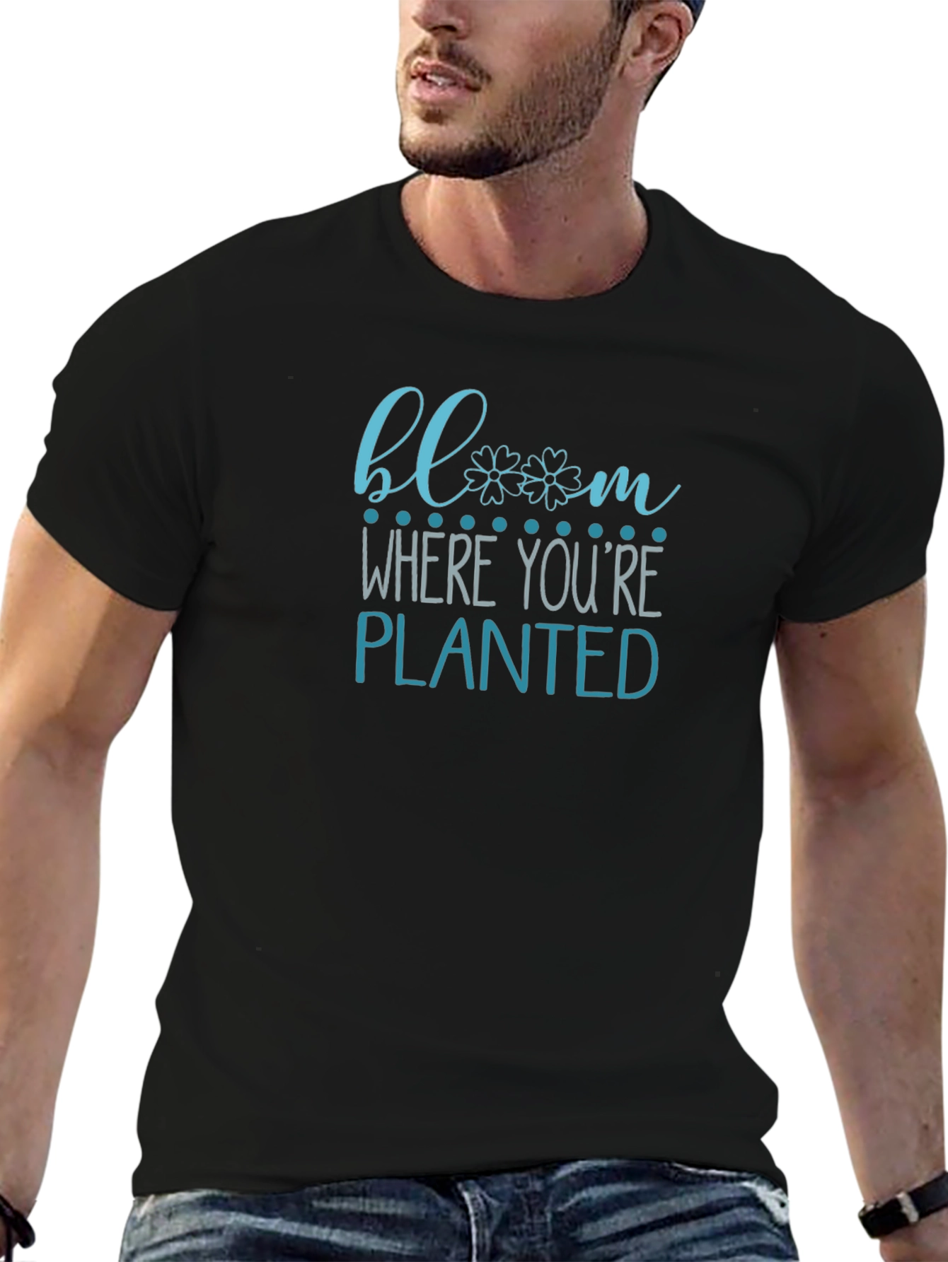 Bloom Where Youre Planted Graphic Tee