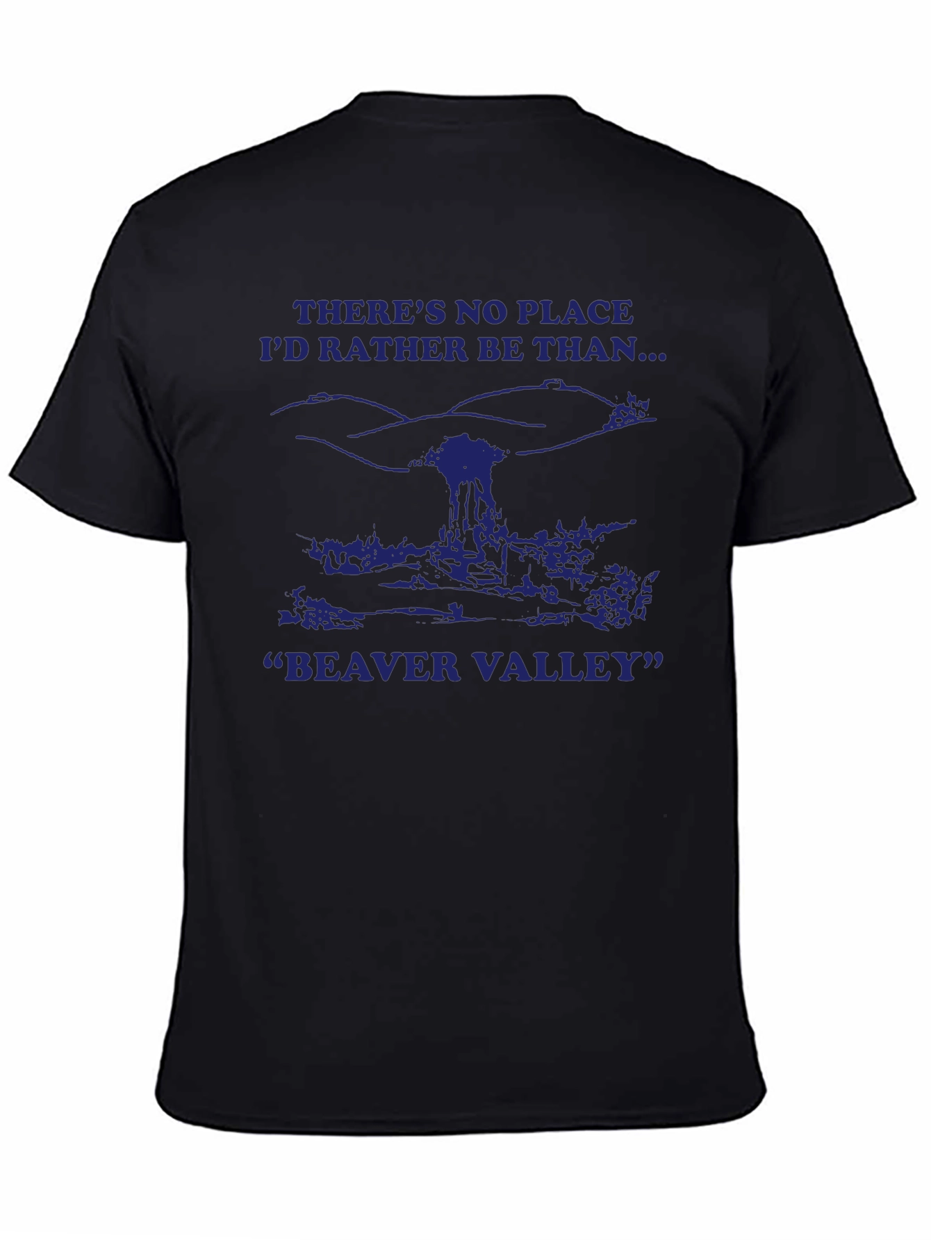 Beaver Valley Graphic T-Shirt - Black