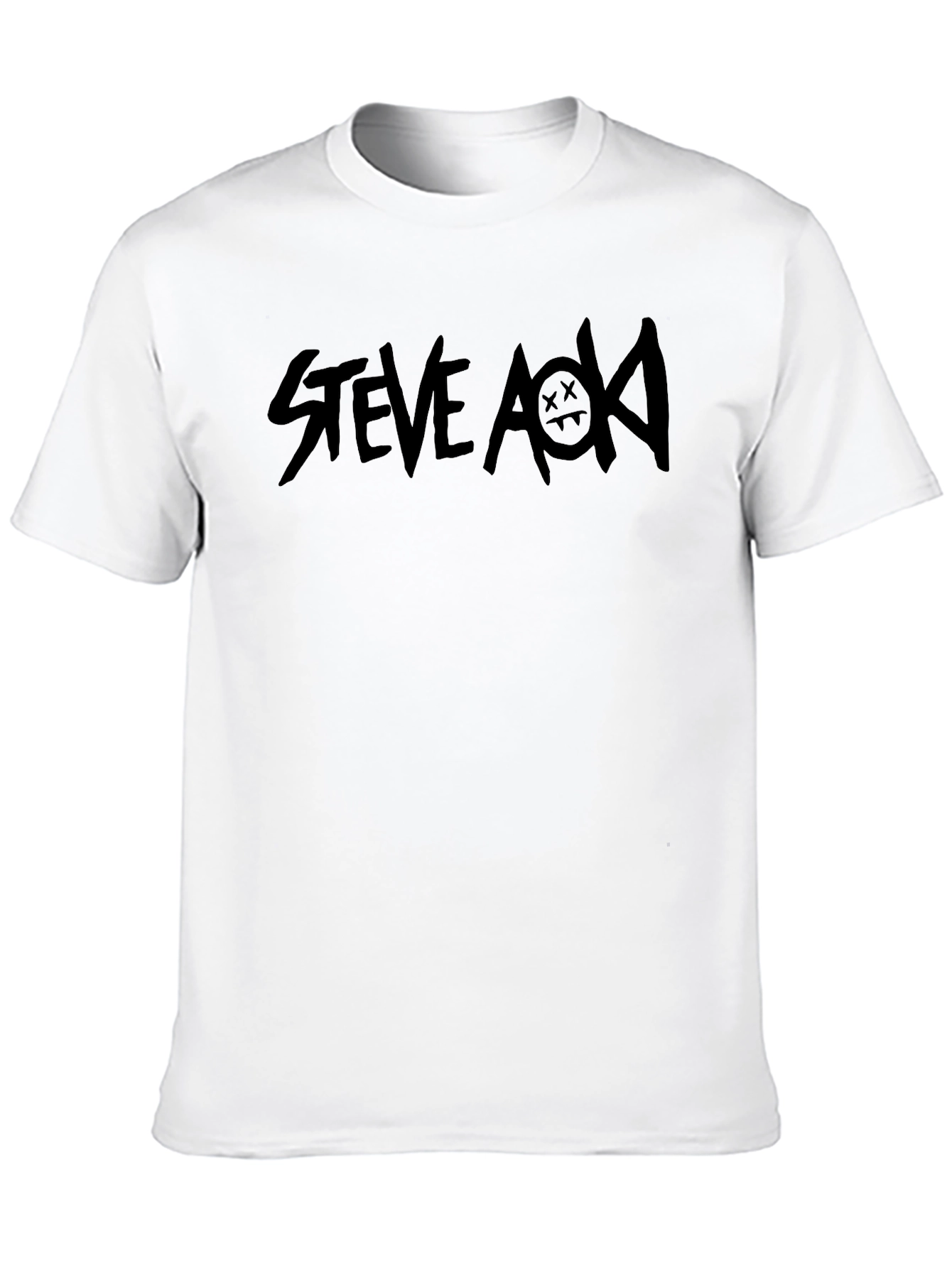 Steve Aoki Black Graphic T-Shirt