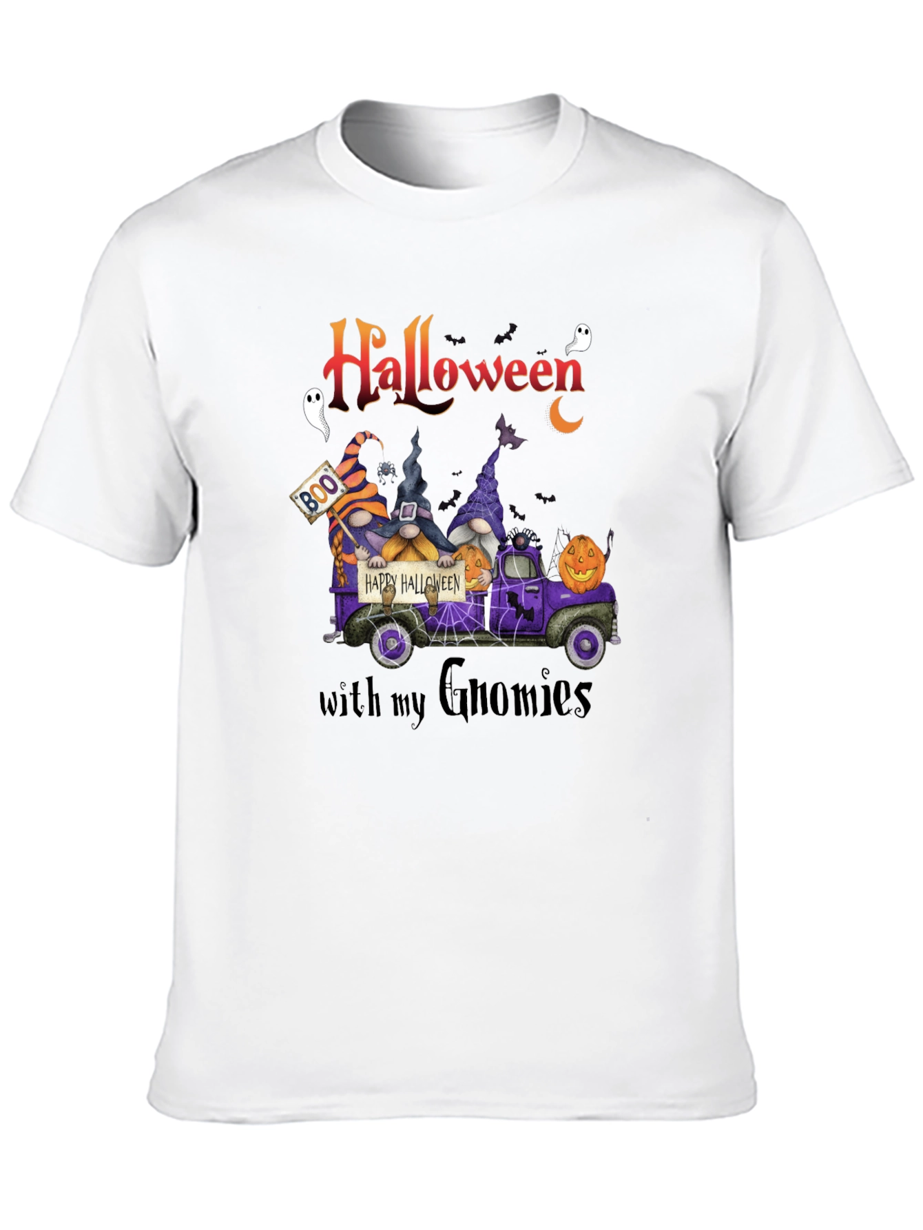 Halloween Gnomies T-Shirt - Spooky Fun