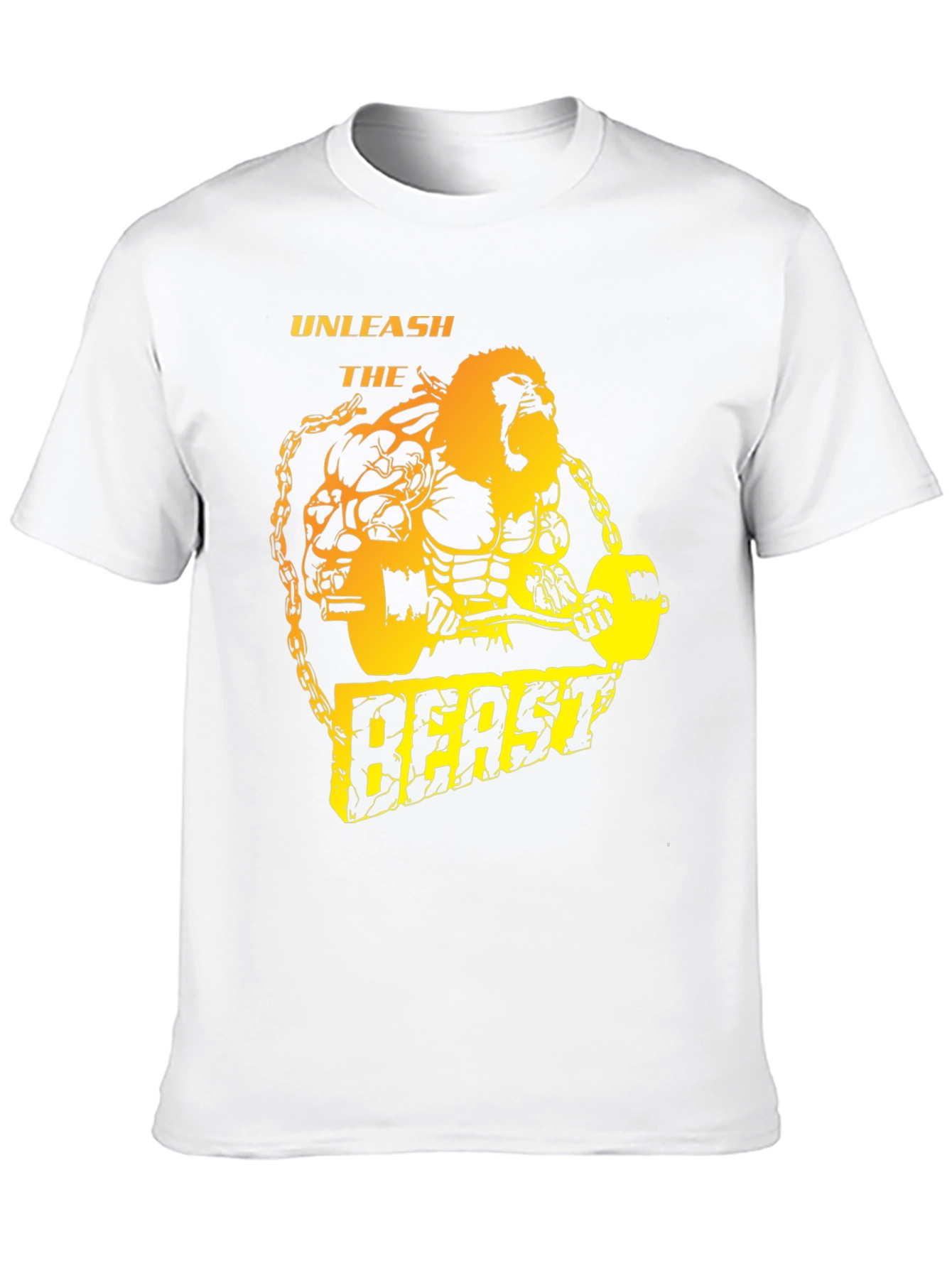Unleash the Beast Graphic T-Shirt - Gym Wear