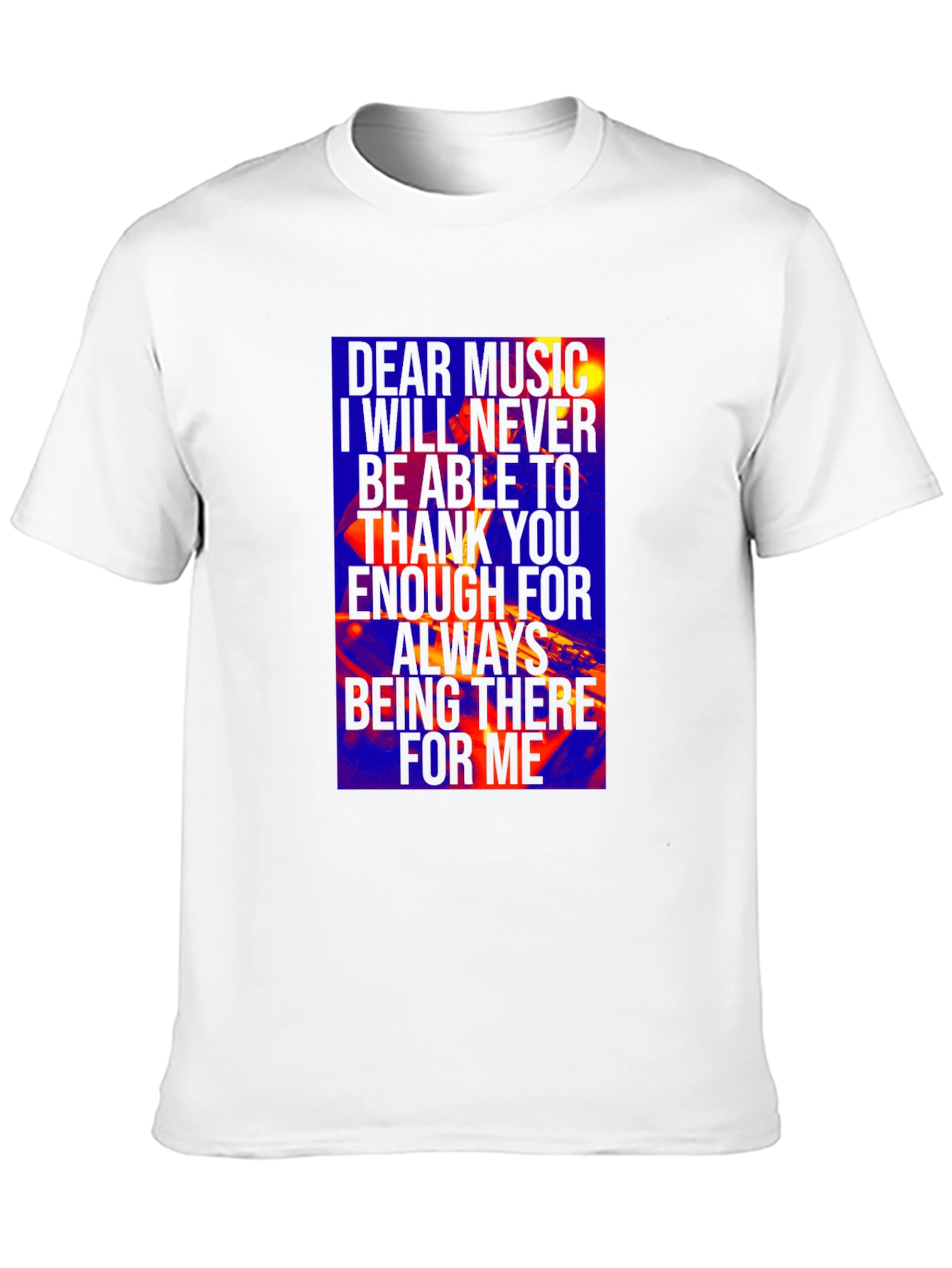 Dear Music Black T-Shirt