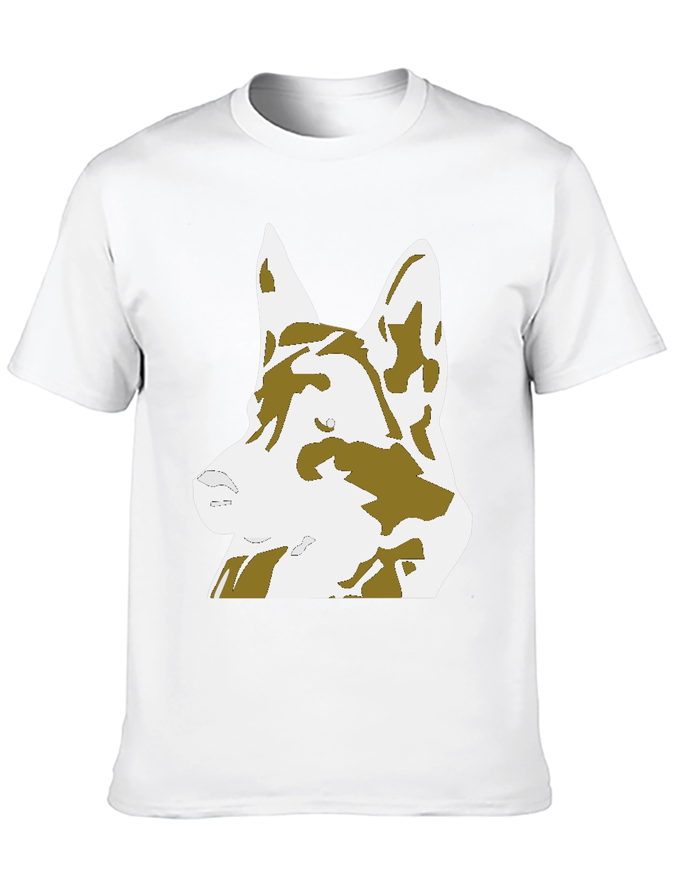 German Shepherd Graphic Tee - Black