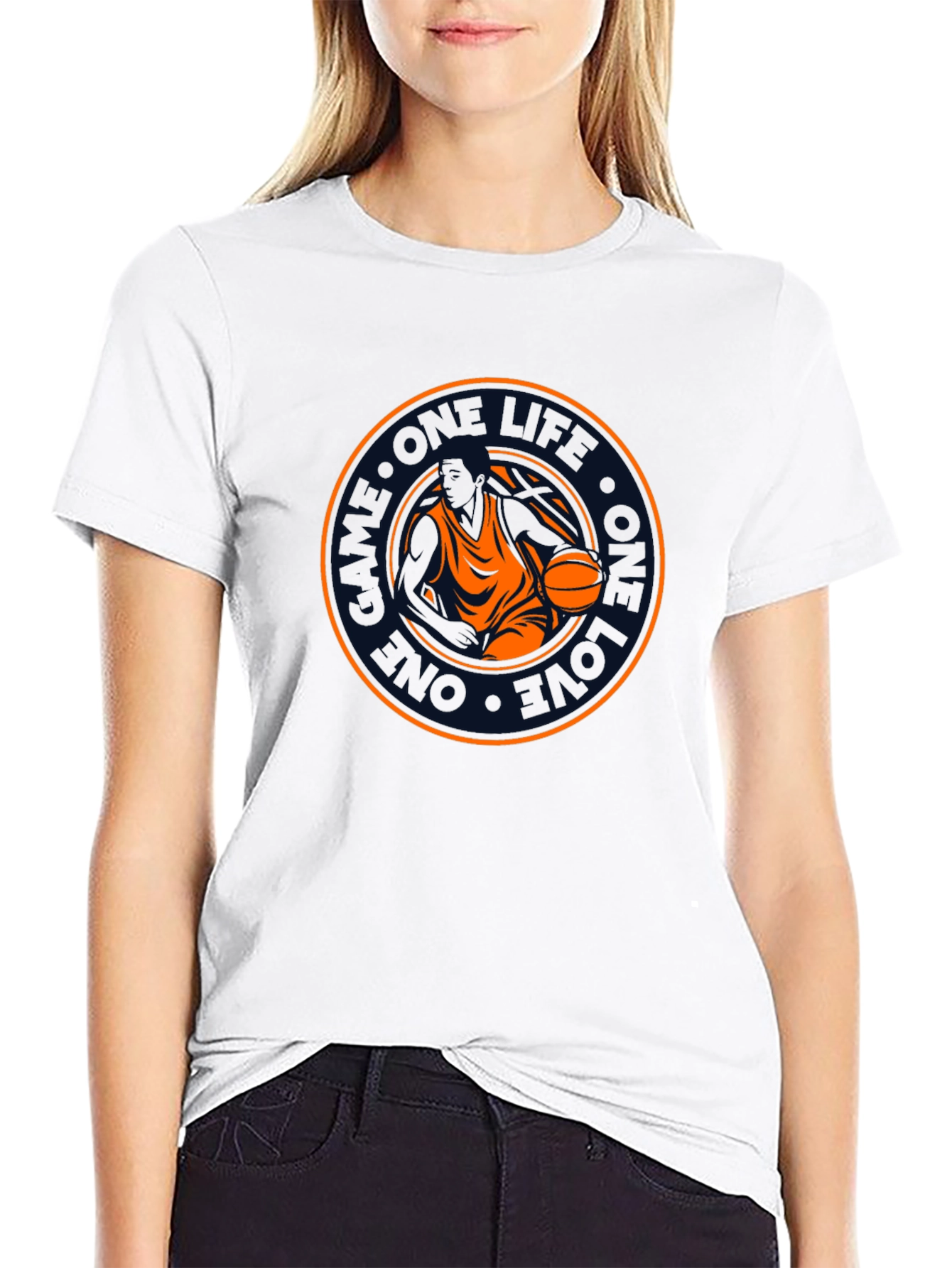 Basketball Game One Life T-Shirt