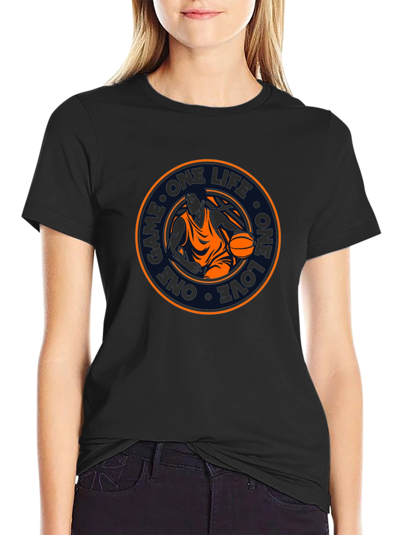Basketball Game One Life T-Shirt