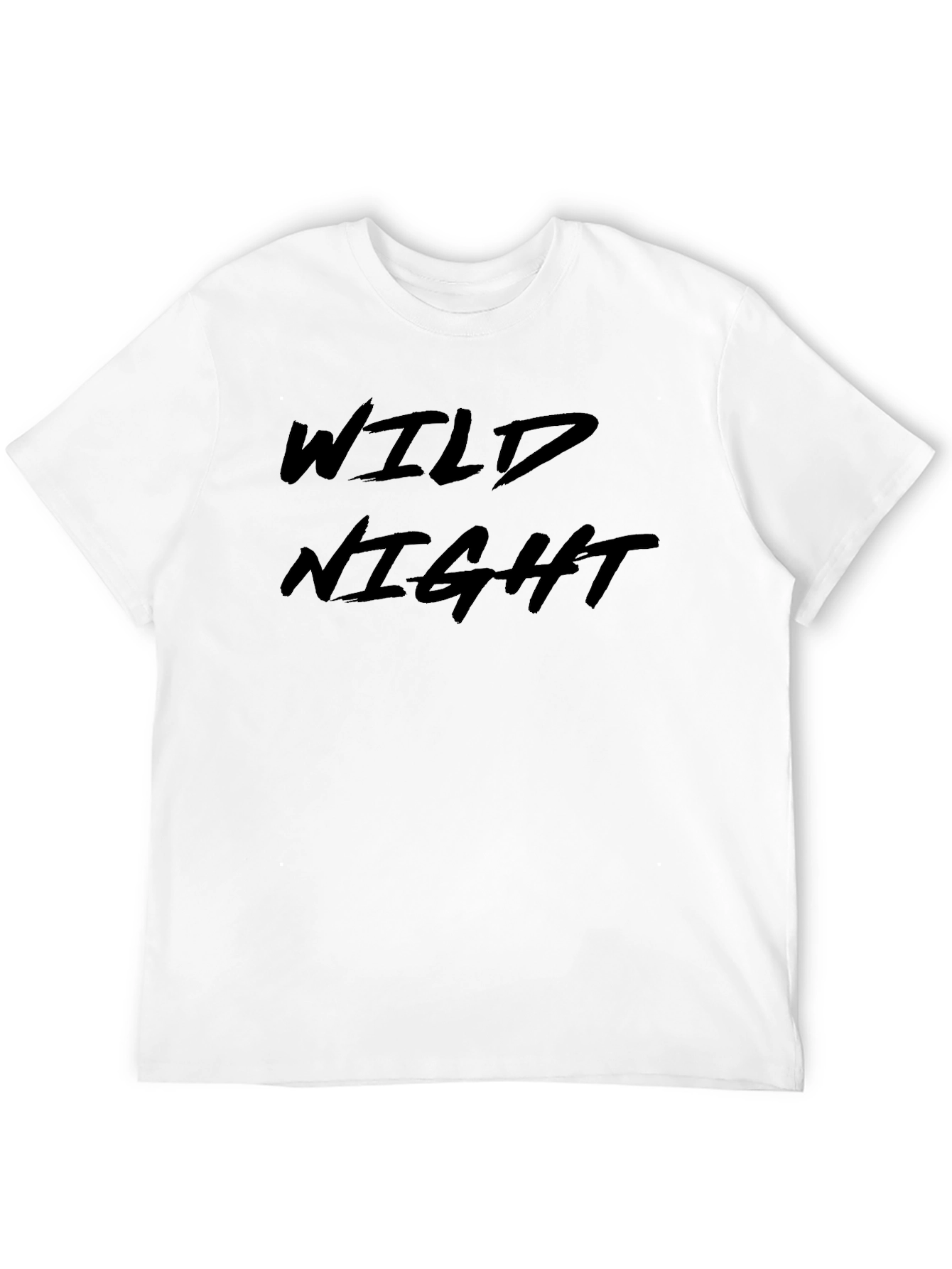 Wild Night Graphic Tee - Mens Black T-Shirt