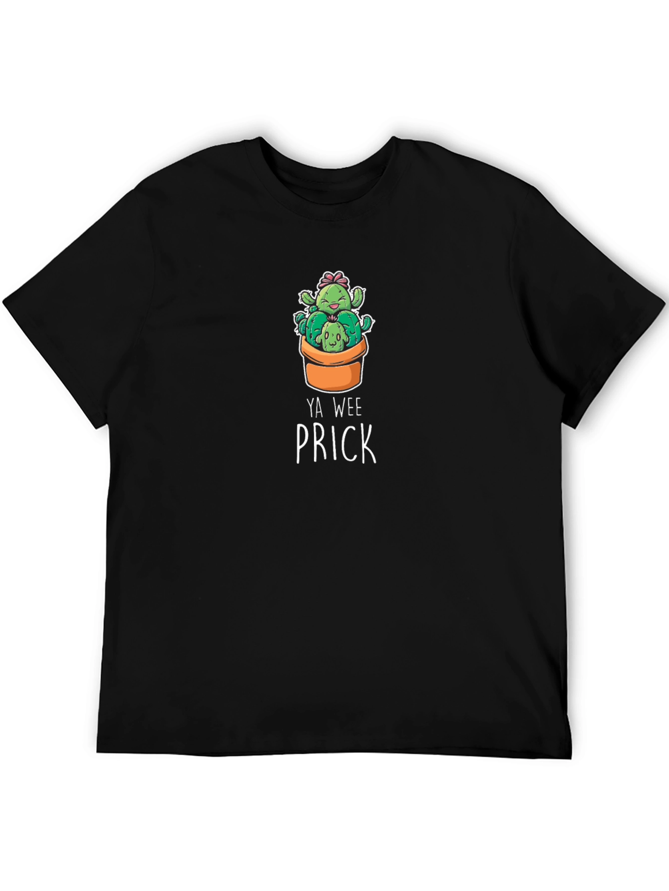 Ya Wee Prick Cactus Graphic Tee - Black