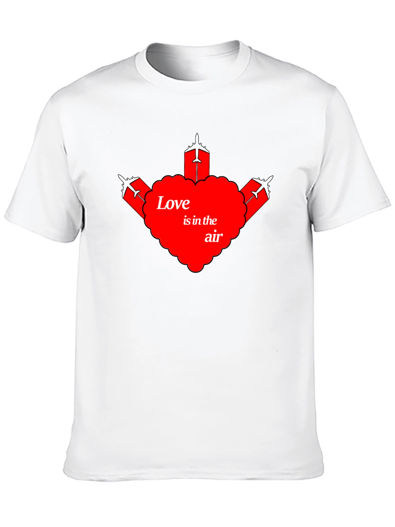 Love is in the Air T-Shirt Aviation Tee