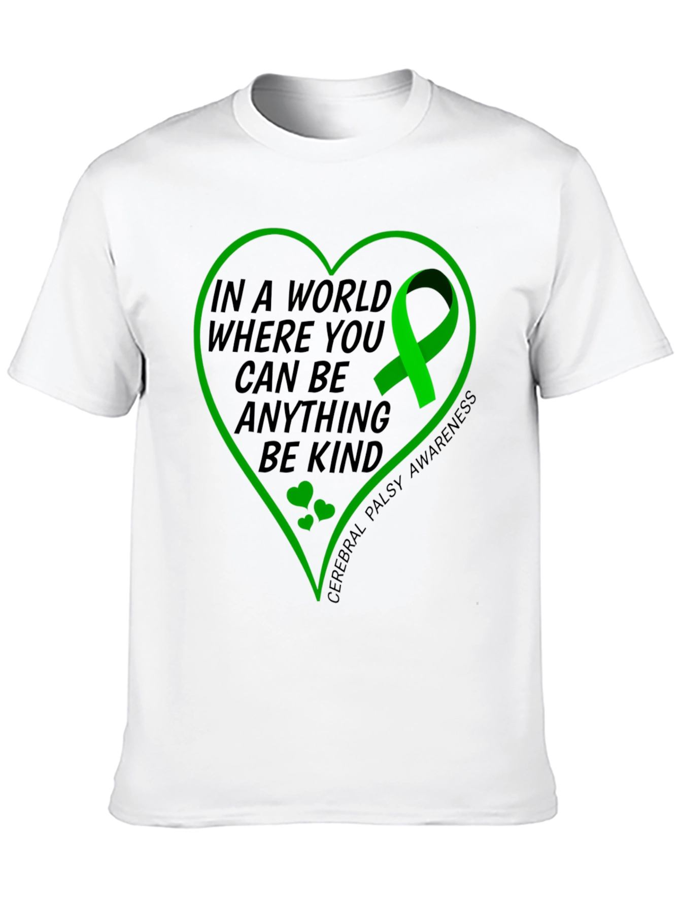 Cerebral Palsy Awareness T-Shirt: Kindness Design
