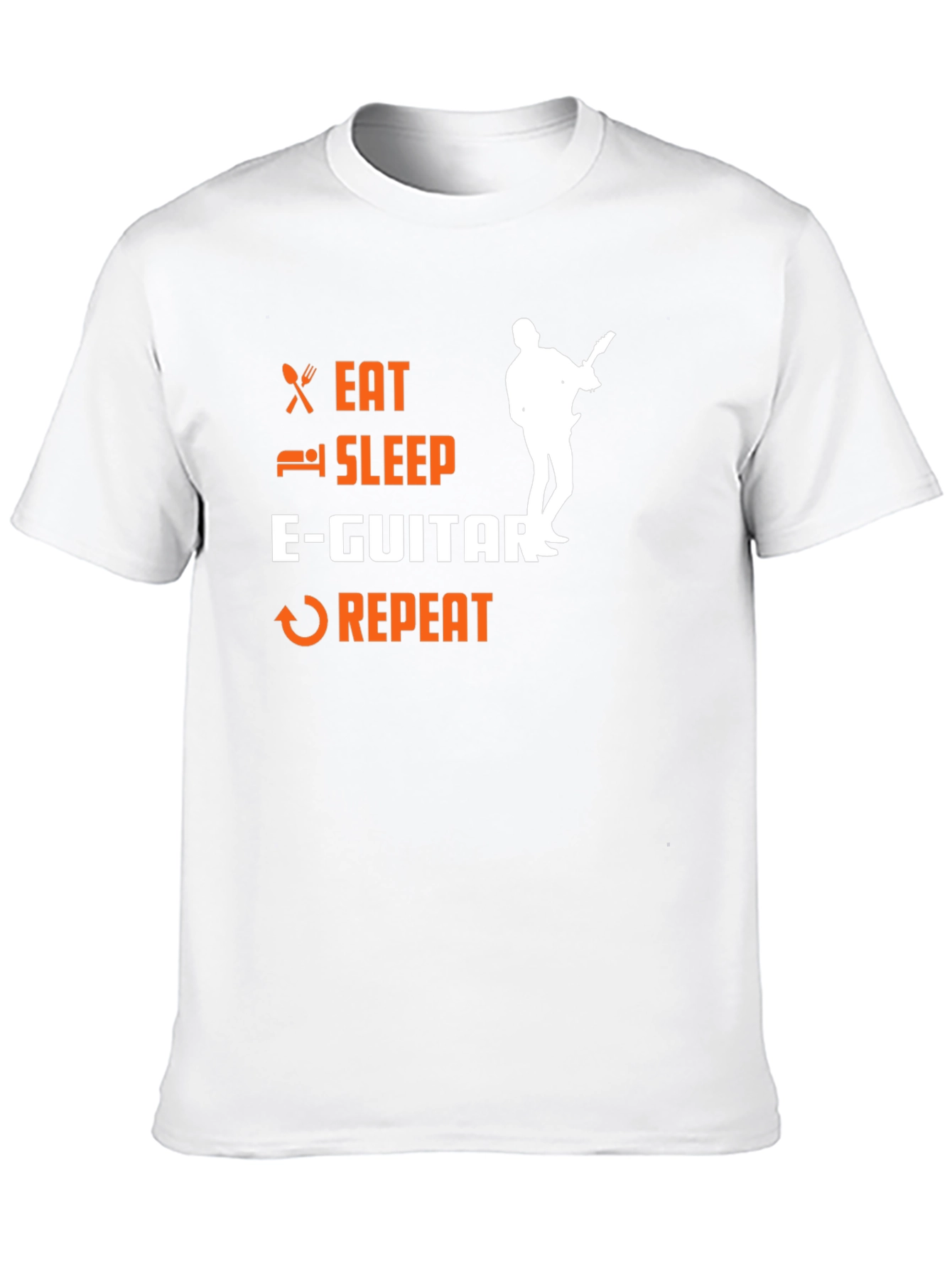 Eat Sleep E-Guitar Repeat T-Shirt