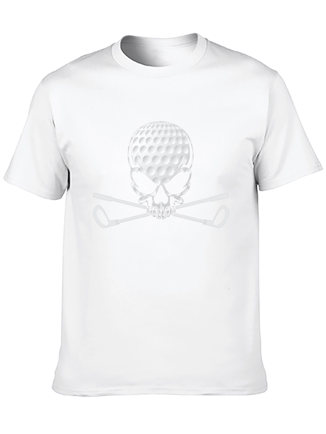 Golf Skull T-Shirt - Golfer Gift