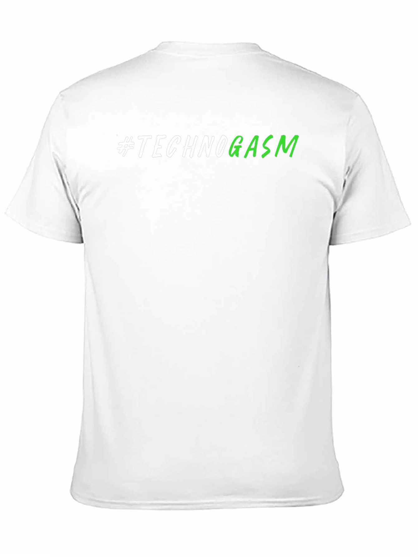 Technogasm Black T-Shirt - Modern Design