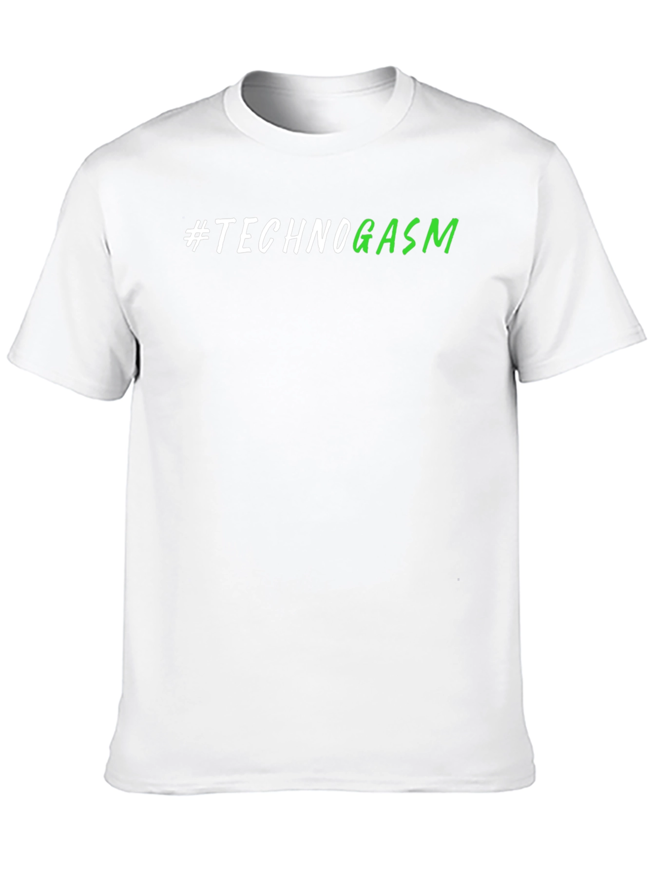 Technogasm Black T-Shirt - Modern Design