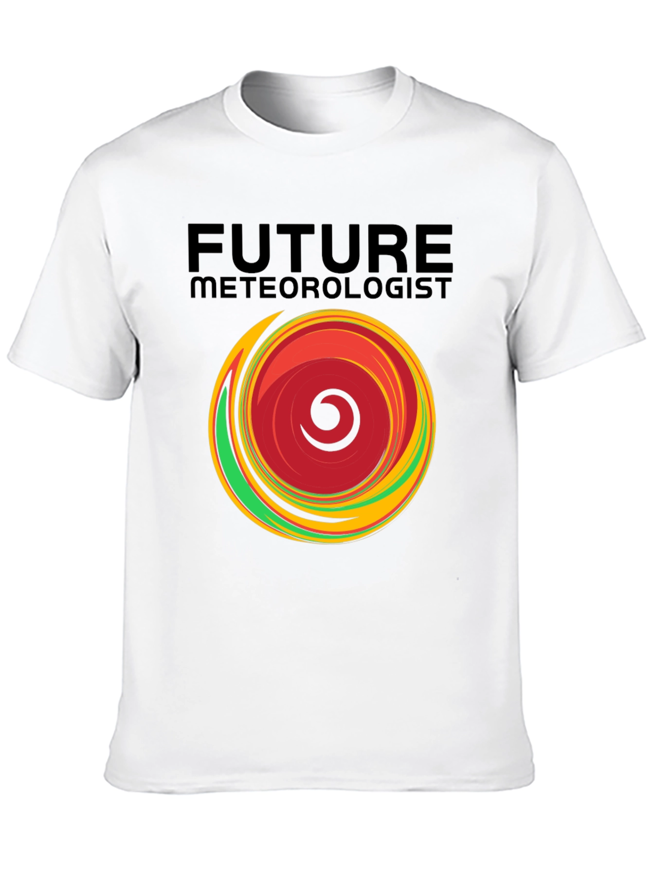 Future Meteorologist Black T-Shirt - Weather Science Apparel