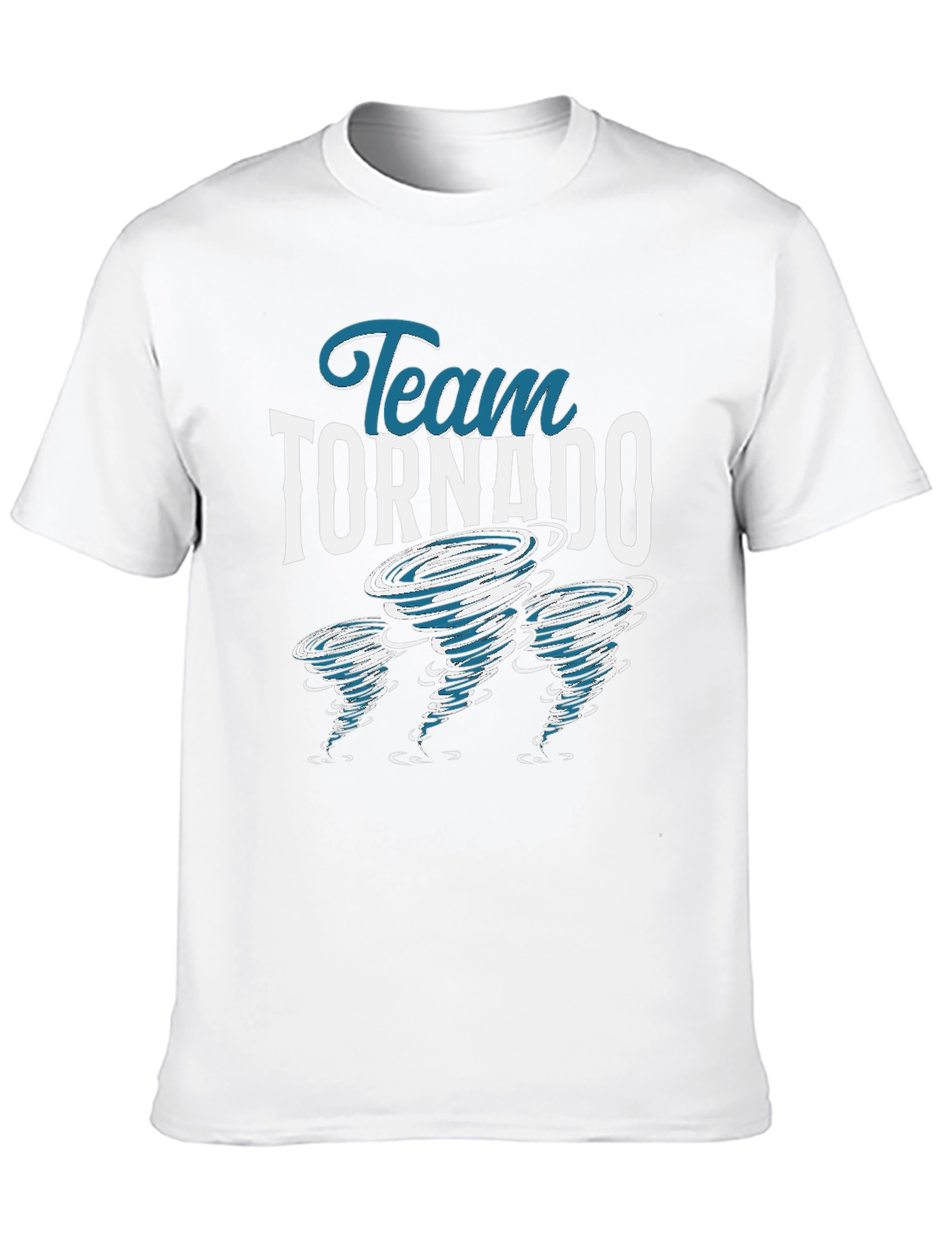 Team Tornado Black Graphic T-Shirt
