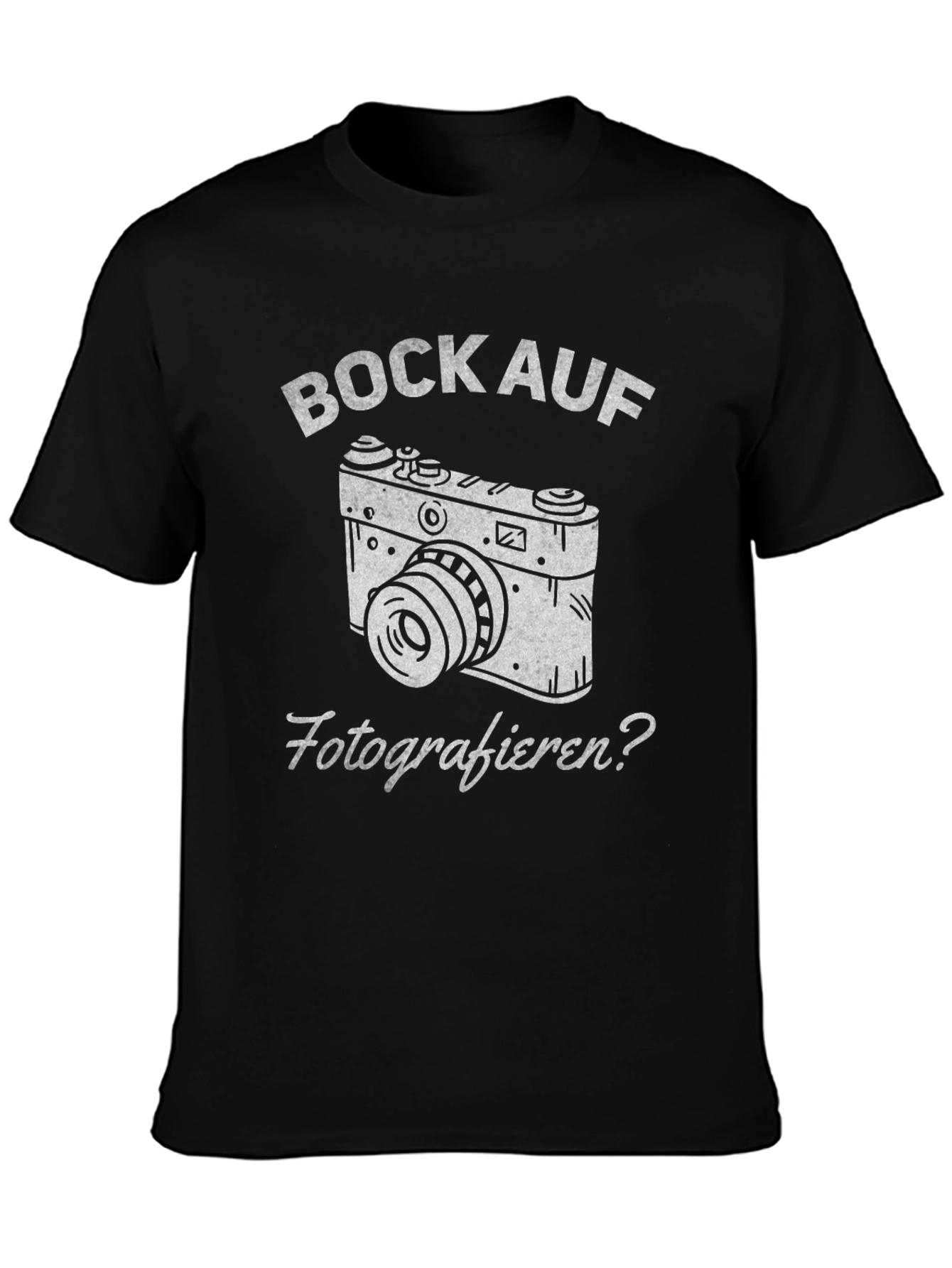 Bock Auf Fotografieren Graphic T-Shirt - Camera Design