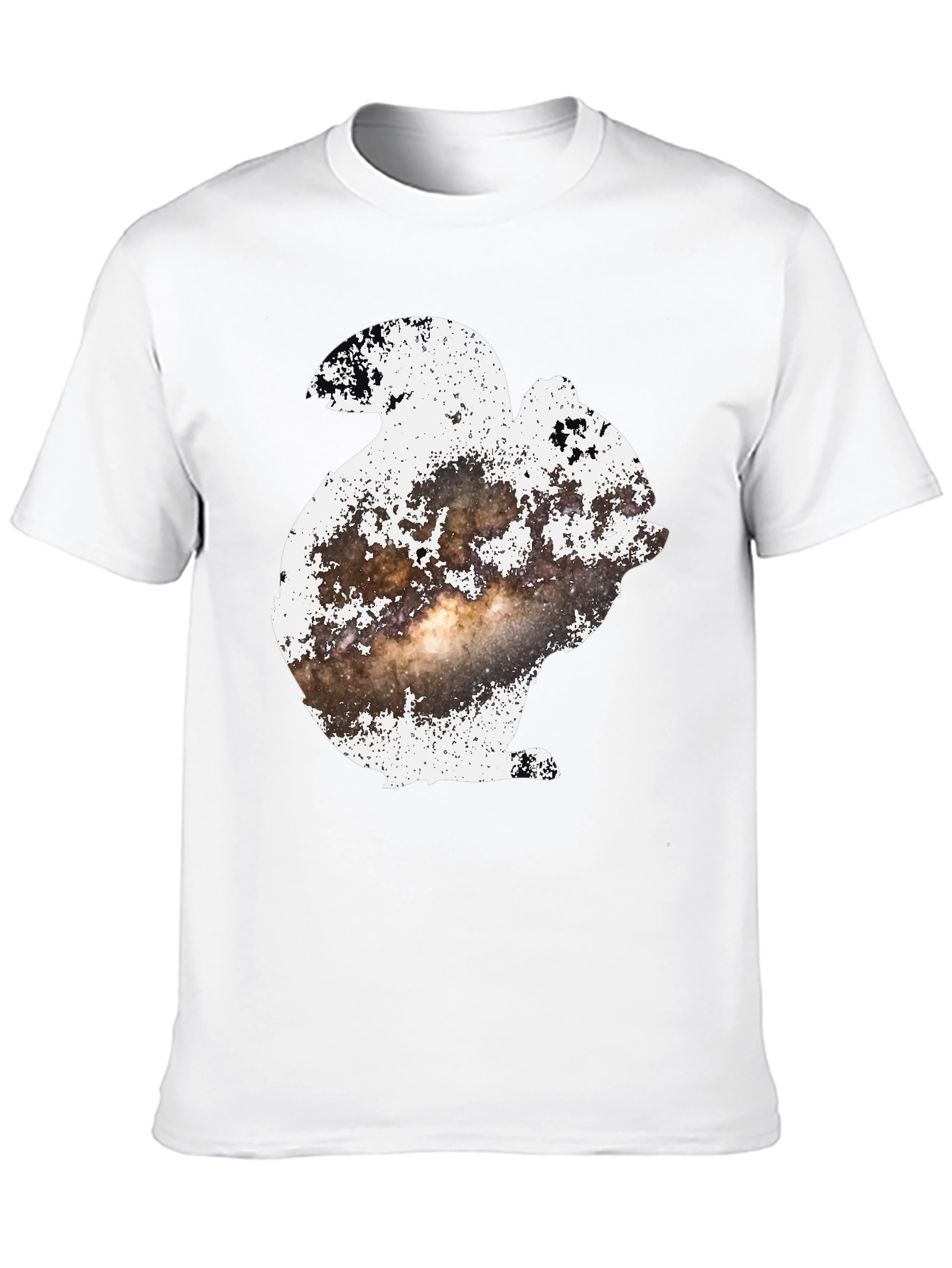 Cosmic Squirrel T-Shirt - Black