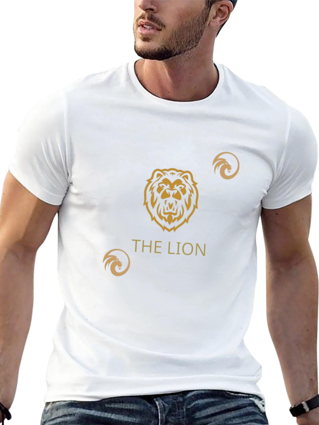 The Lion Graphic Tee - Black