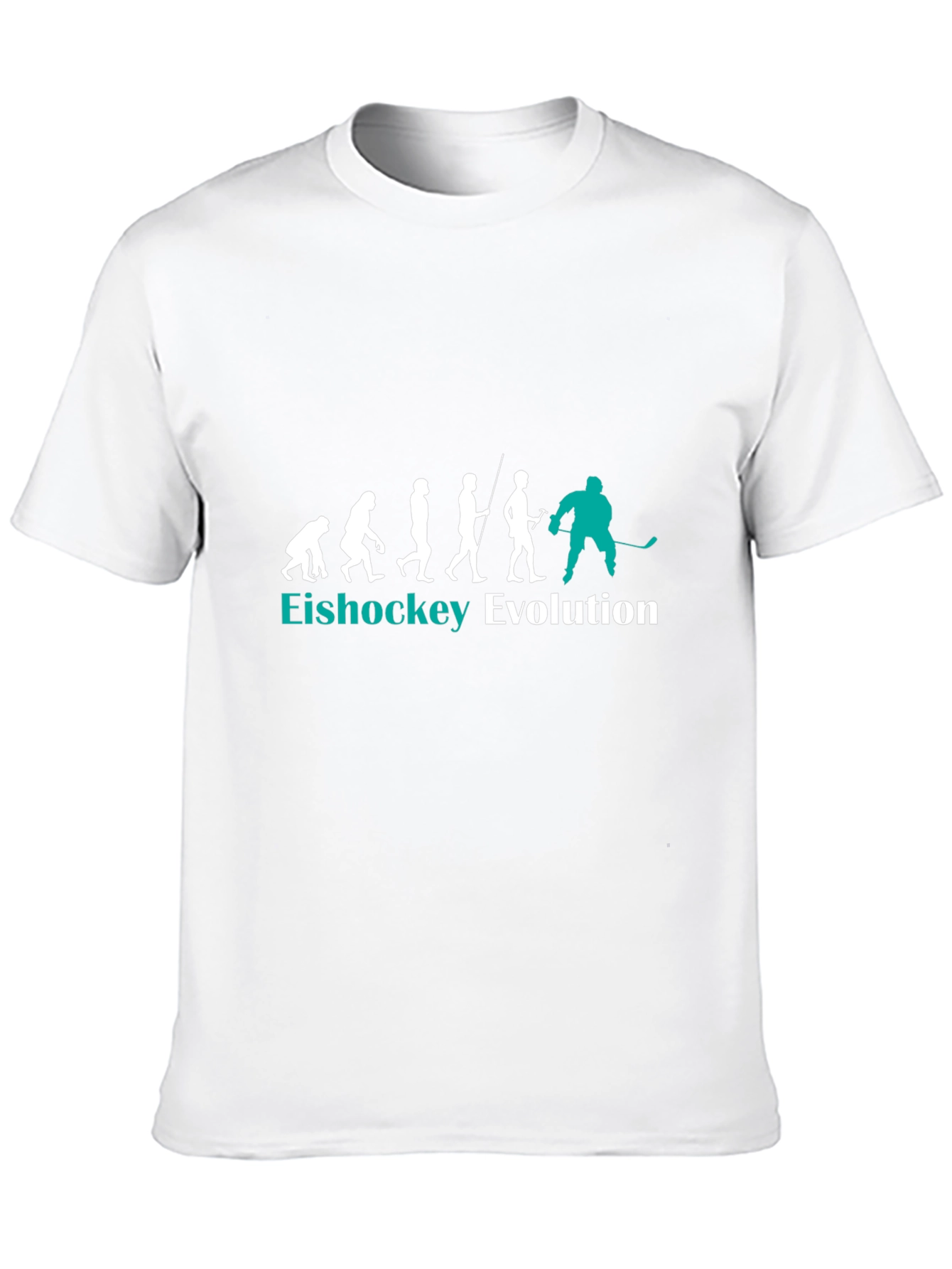 Eishockey Evolution Black T-Shirt
