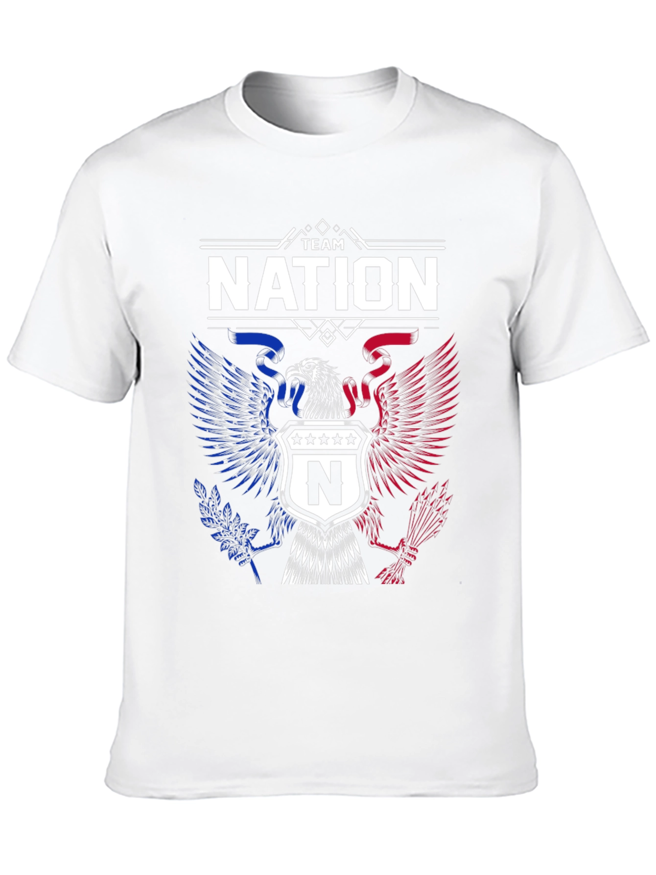 Team Nation Eagle Crest Graphic Tee