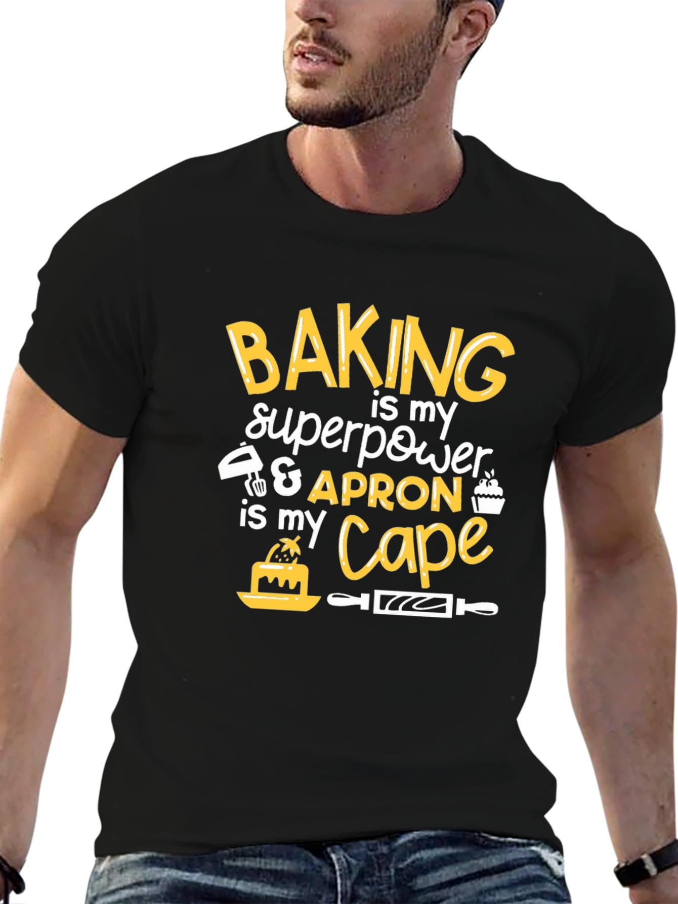 Baking Superpower T-Shirt - Funny Baker Tee