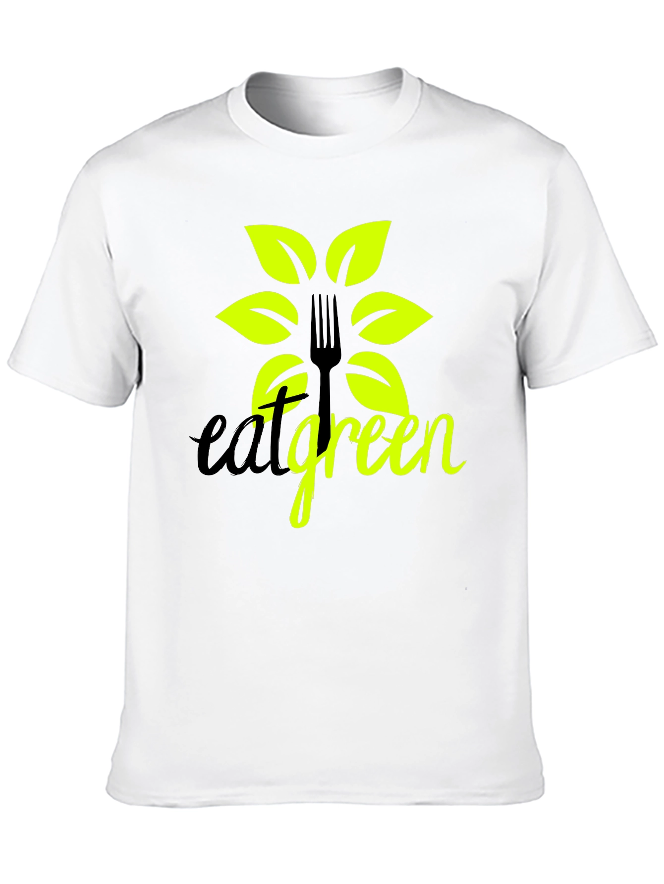 Eat Green T-Shirt - Eco Friendly Vegan Tee