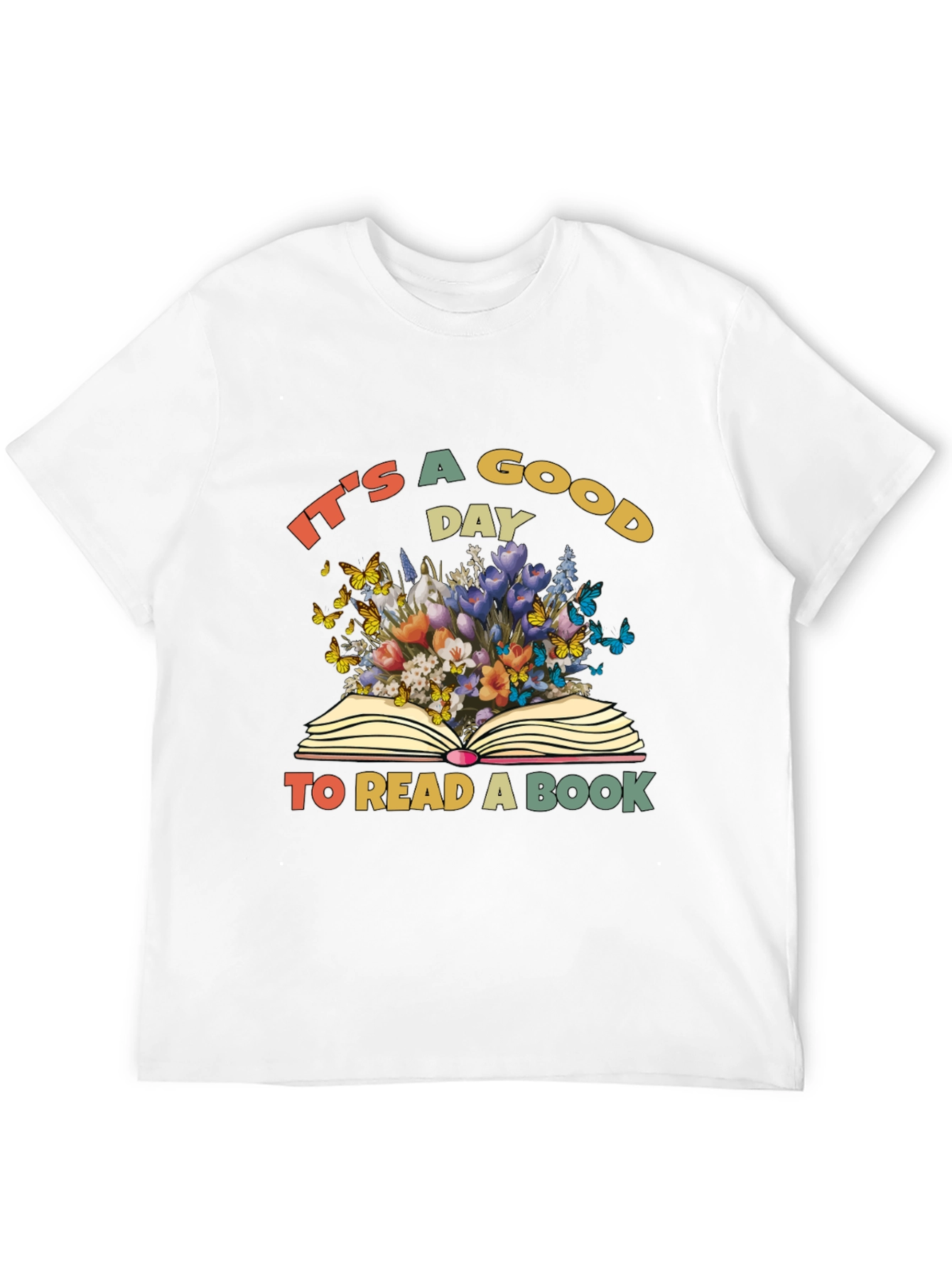Book Lover Graphic Tee - Its a Good Day