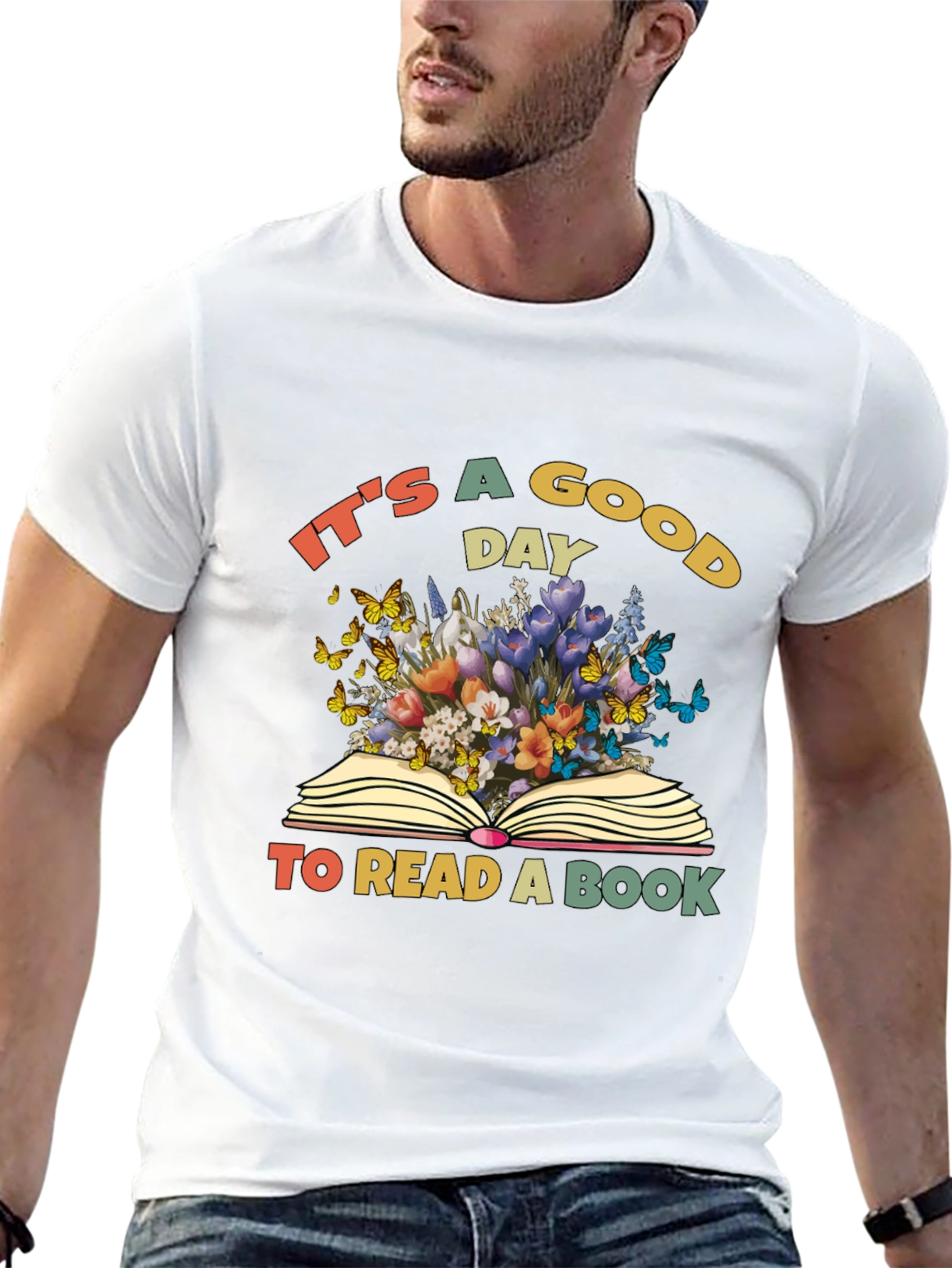 Book Lover Graphic Tee - Its a Good Day