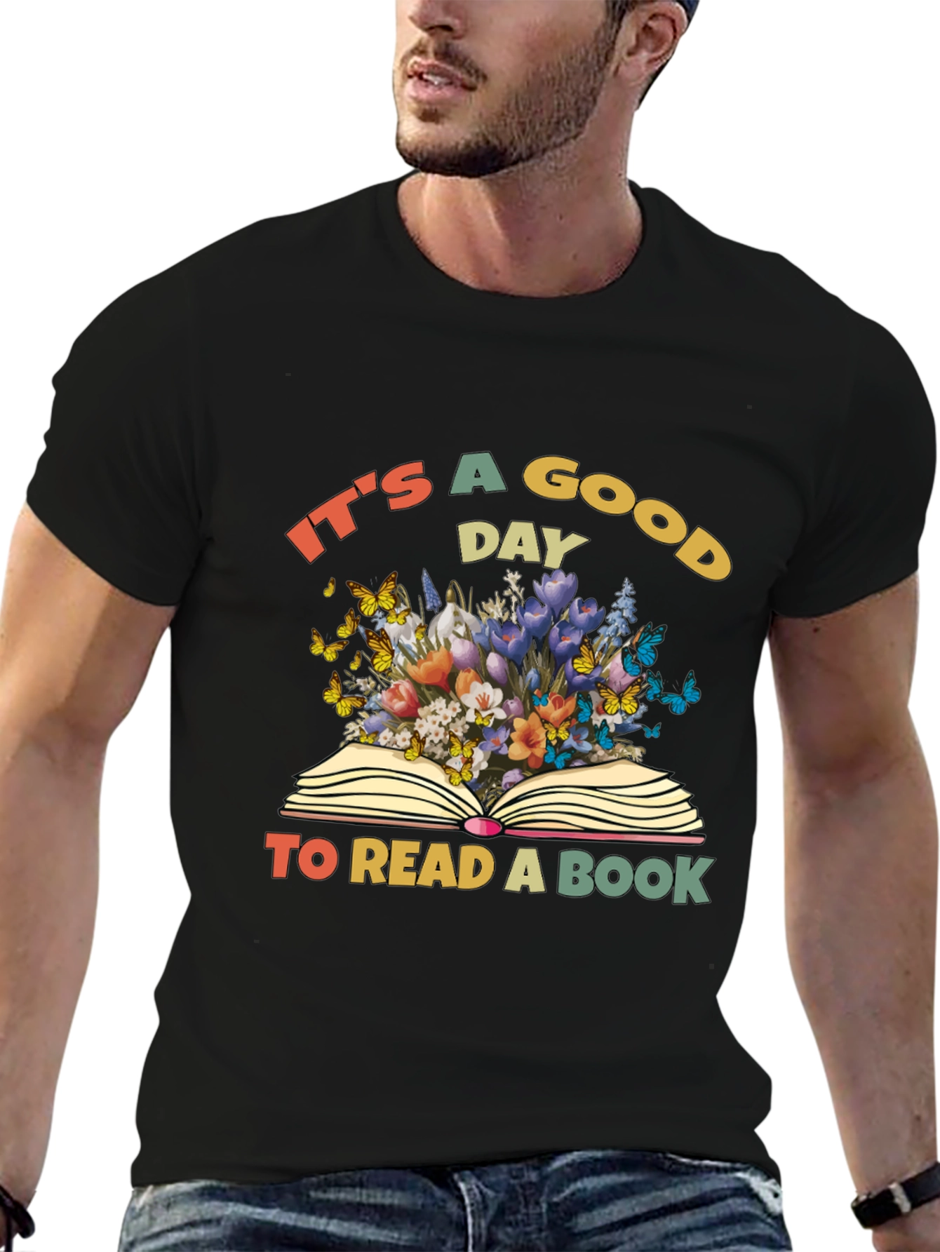 Book Lover Graphic Tee - Its a Good Day