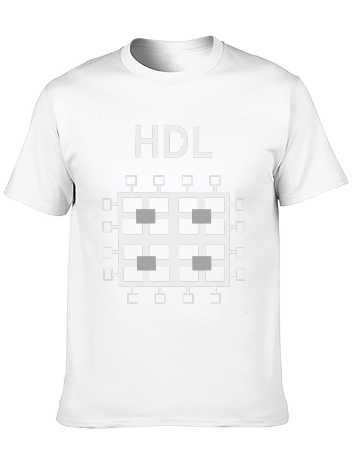 HDL Circuit Board Graphic Tee - Programmer T-Shirt