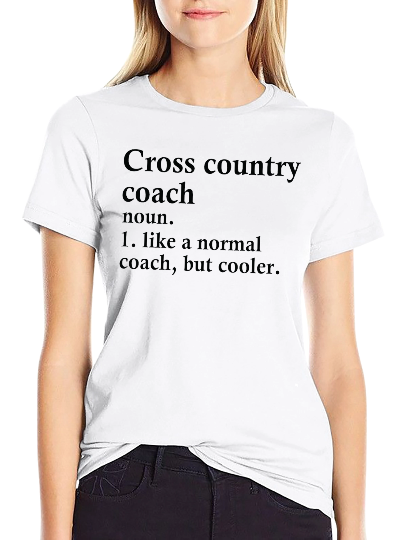 Cross Country Coach Definition T-Shirt