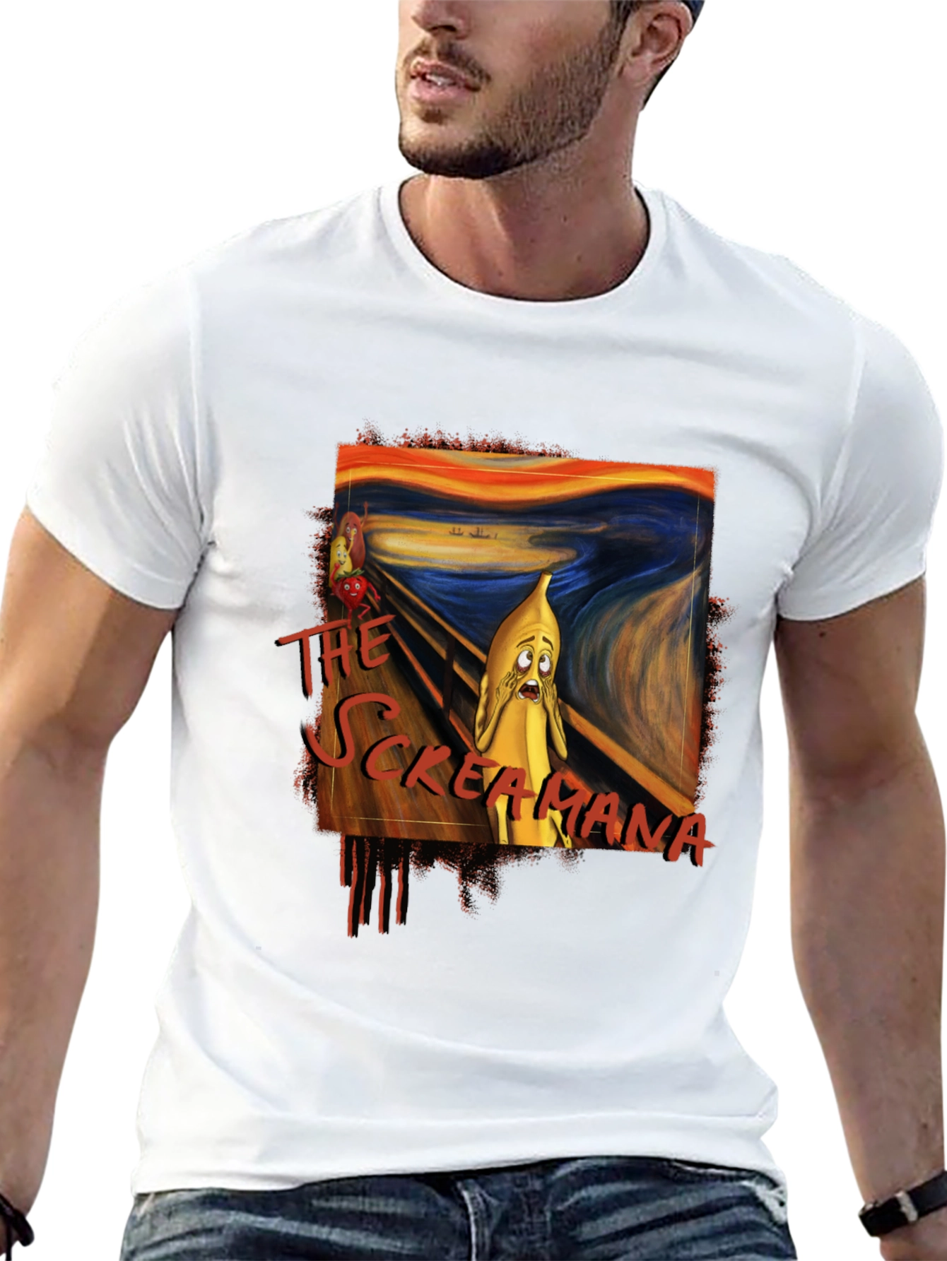 The Screamana T-Shirt - Art Inspired Banana Tee