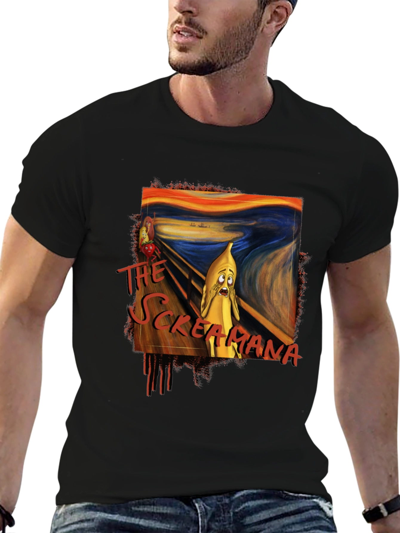 The Screamana T-Shirt - Art Inspired Banana Tee