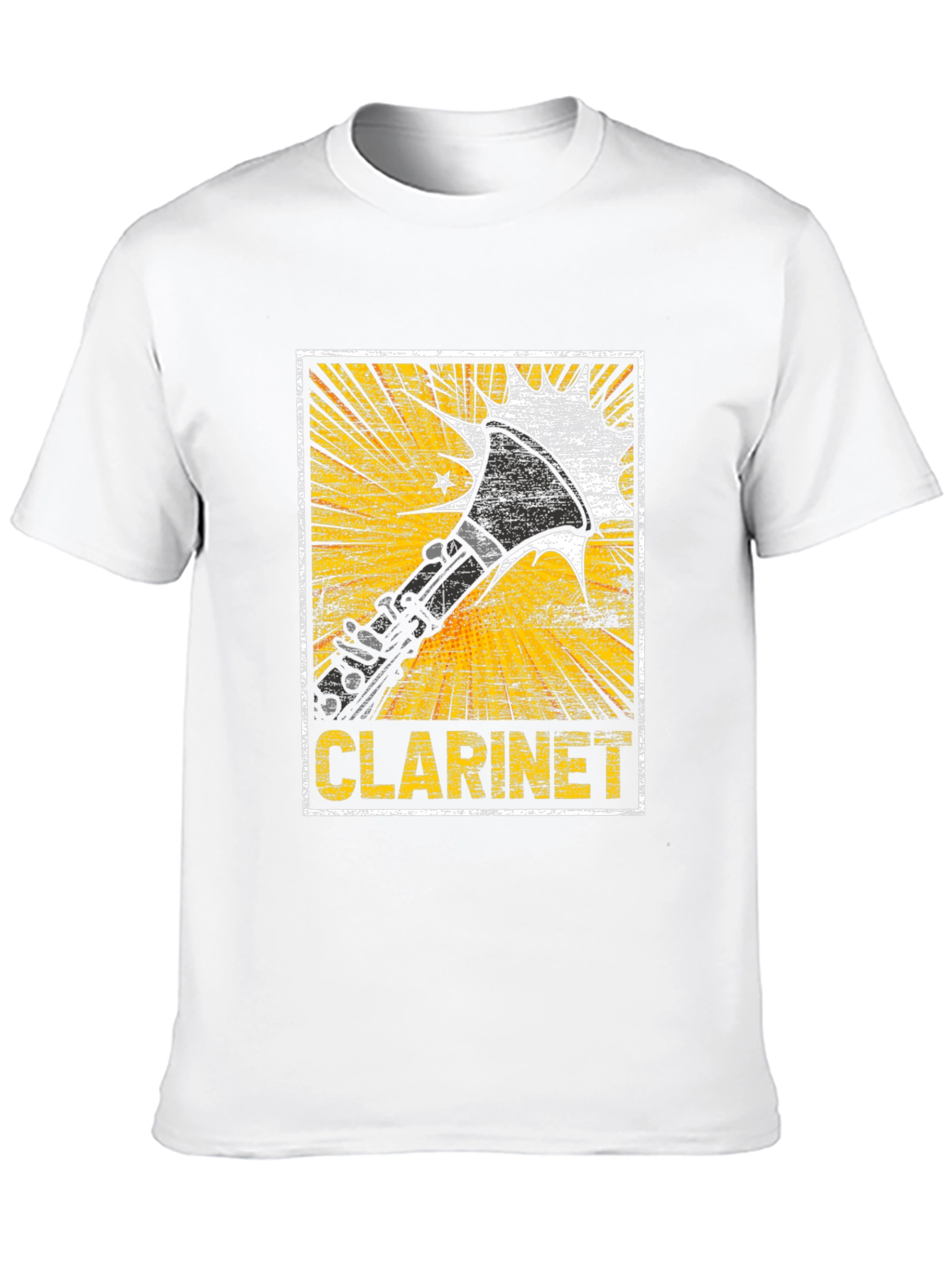 Clarinet Graphic Tee - Band Geek Style