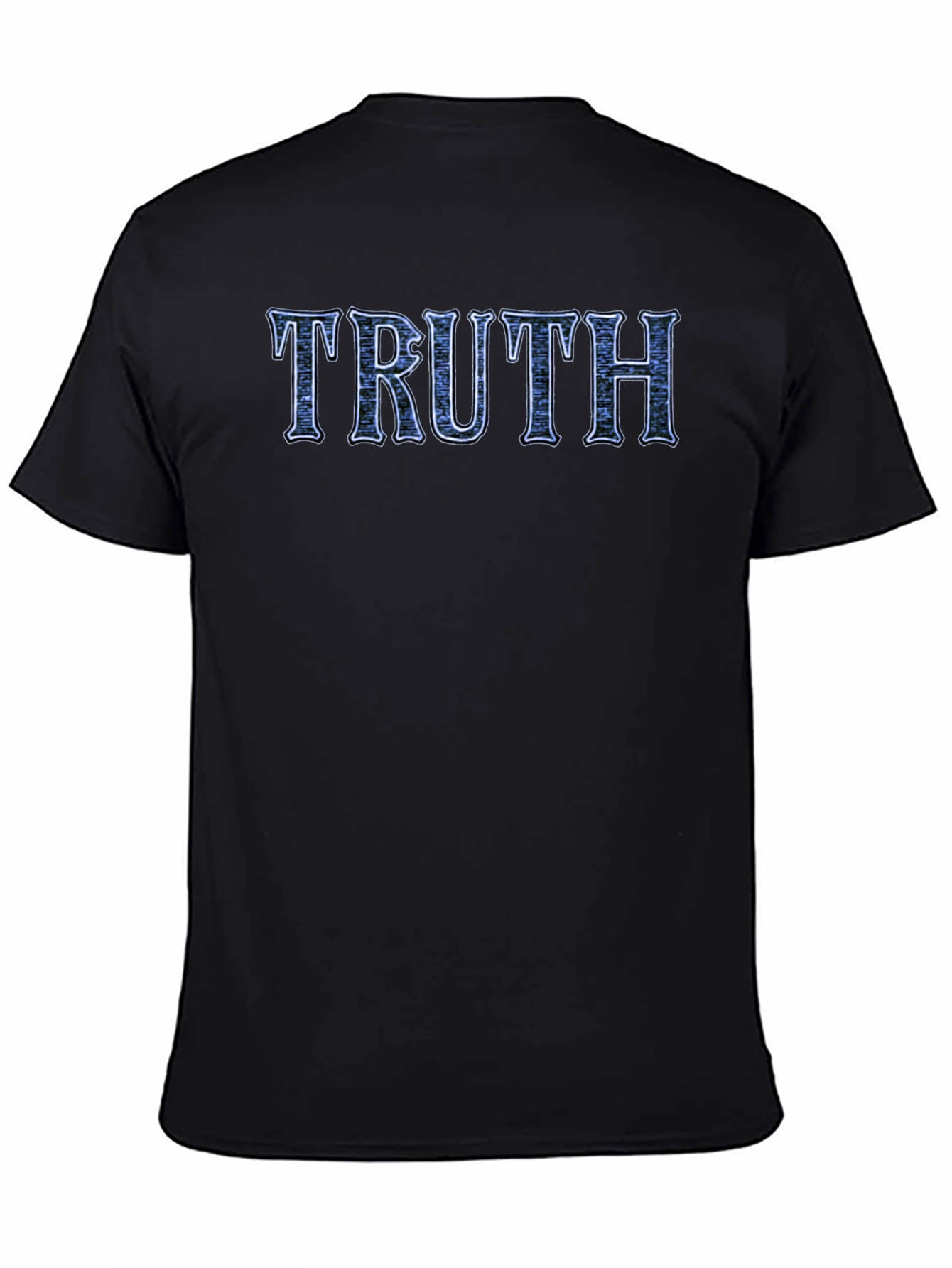 Truth Graphic Tee - Black Casual T-Shirt