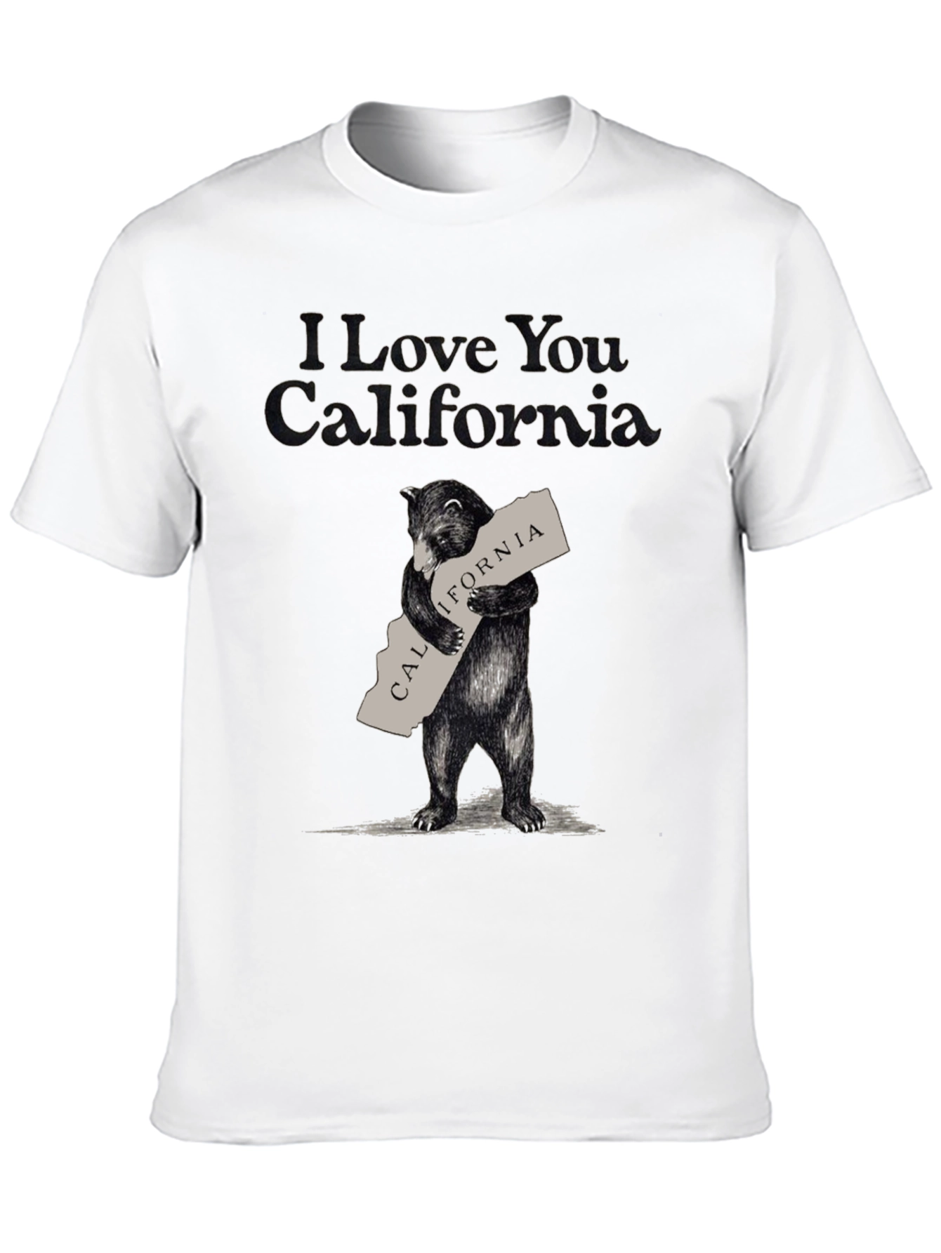I Love You California Bear T-Shirt