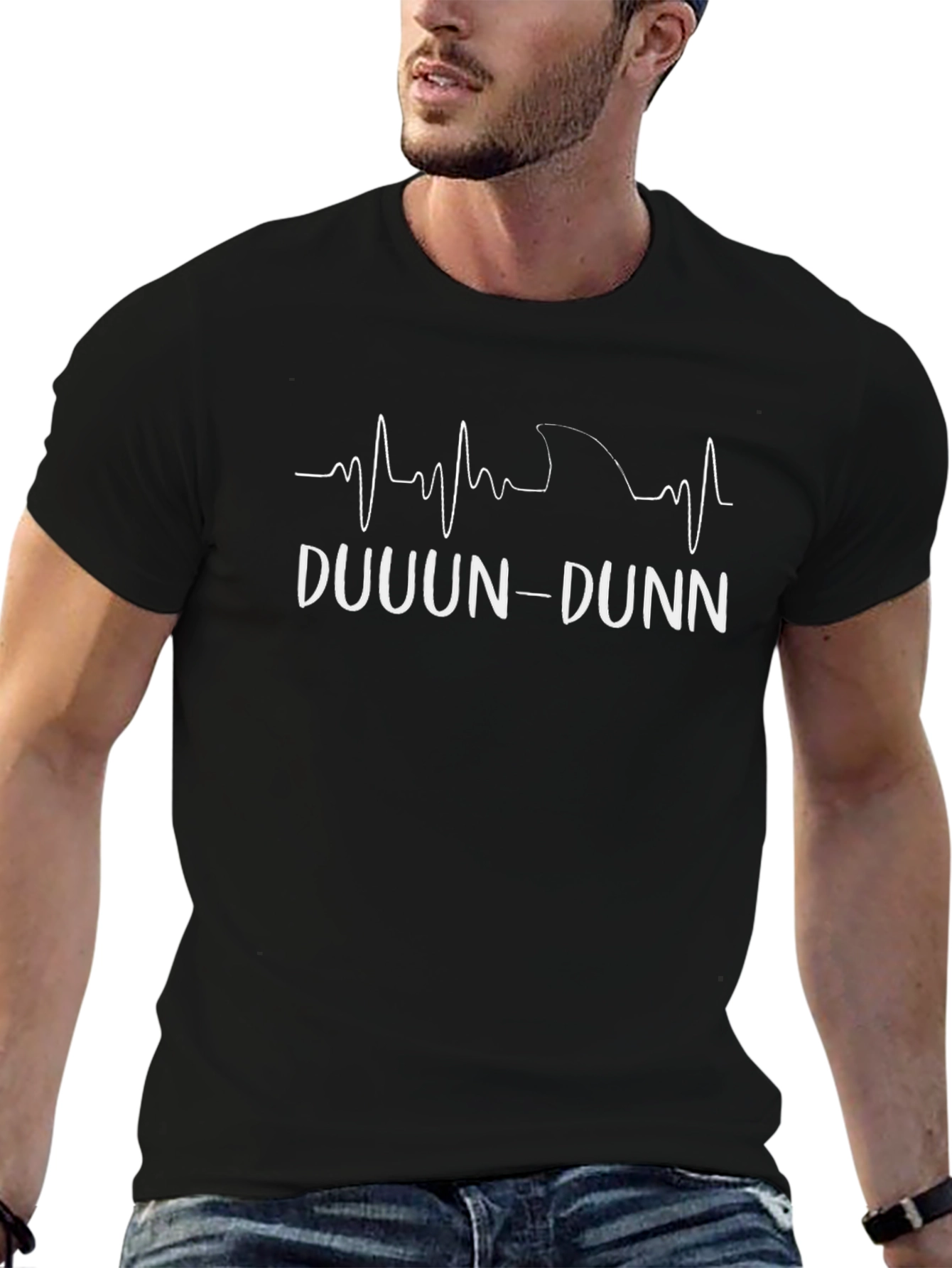 Duuun Dunn Shark Heartbeat T-Shirt