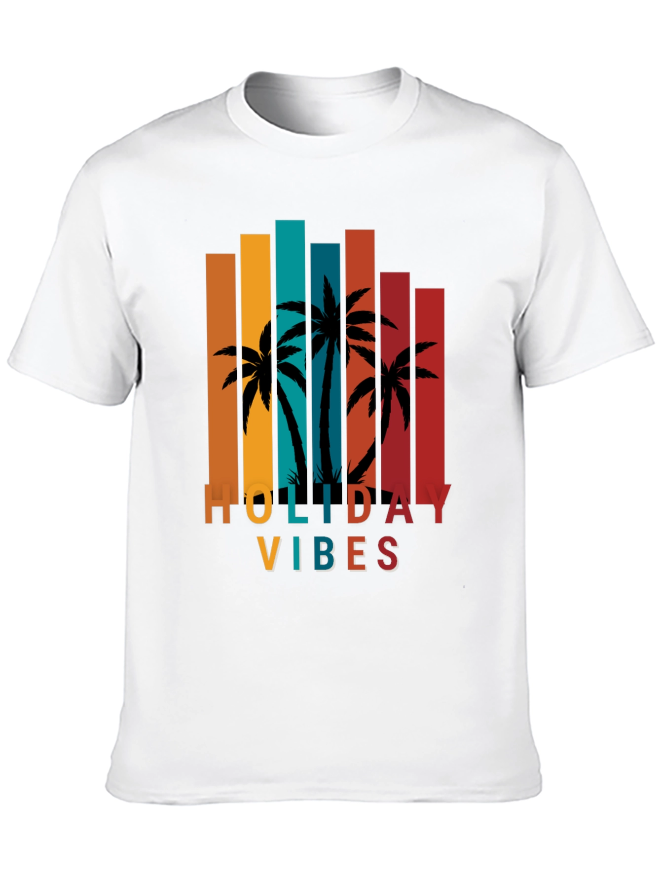 Holiday Vibes Palm Tree T-Shirt